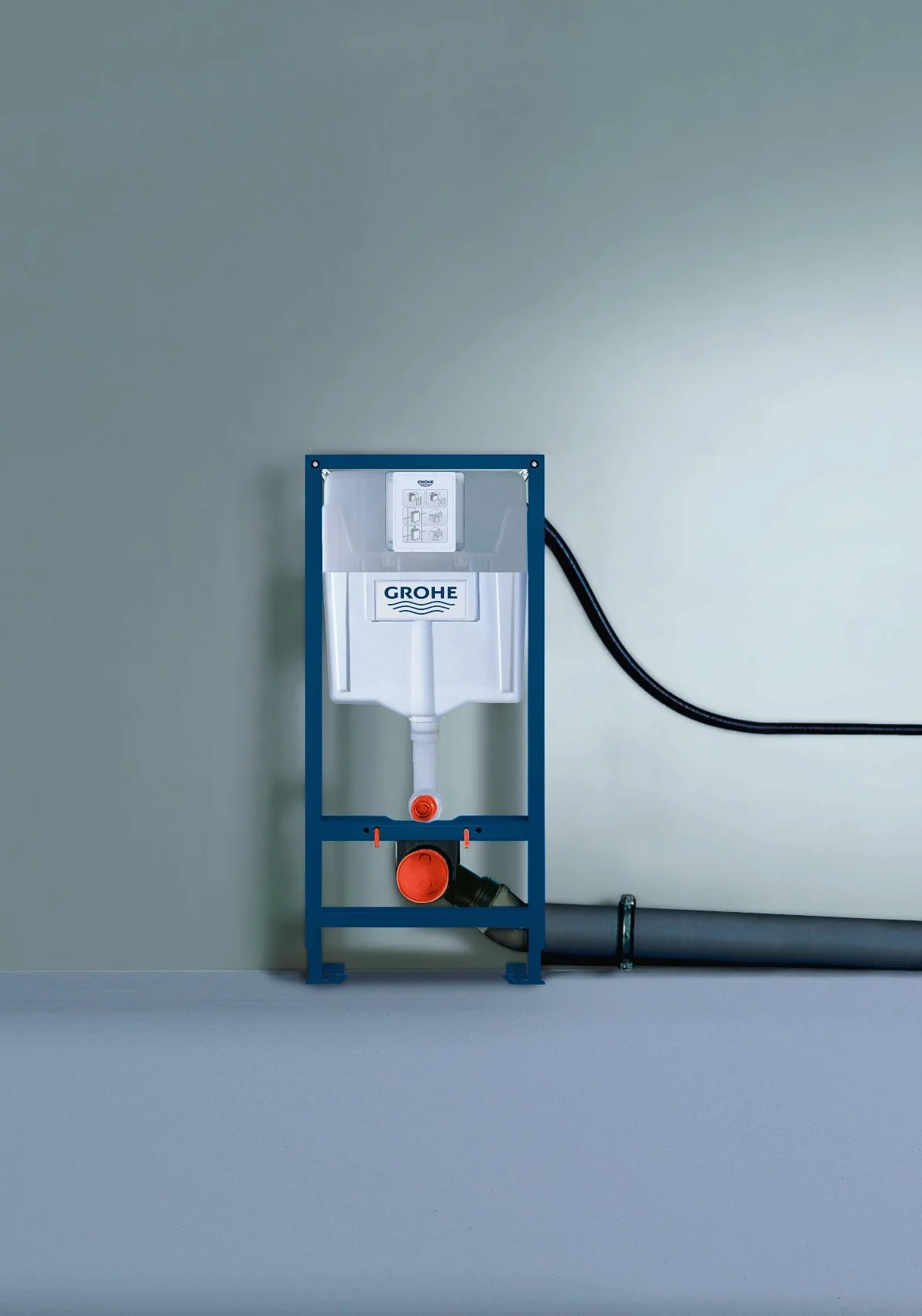 GROHE Rapid SL Stelaż podtynkowy do WC; wysokość instalacji 1,13 m