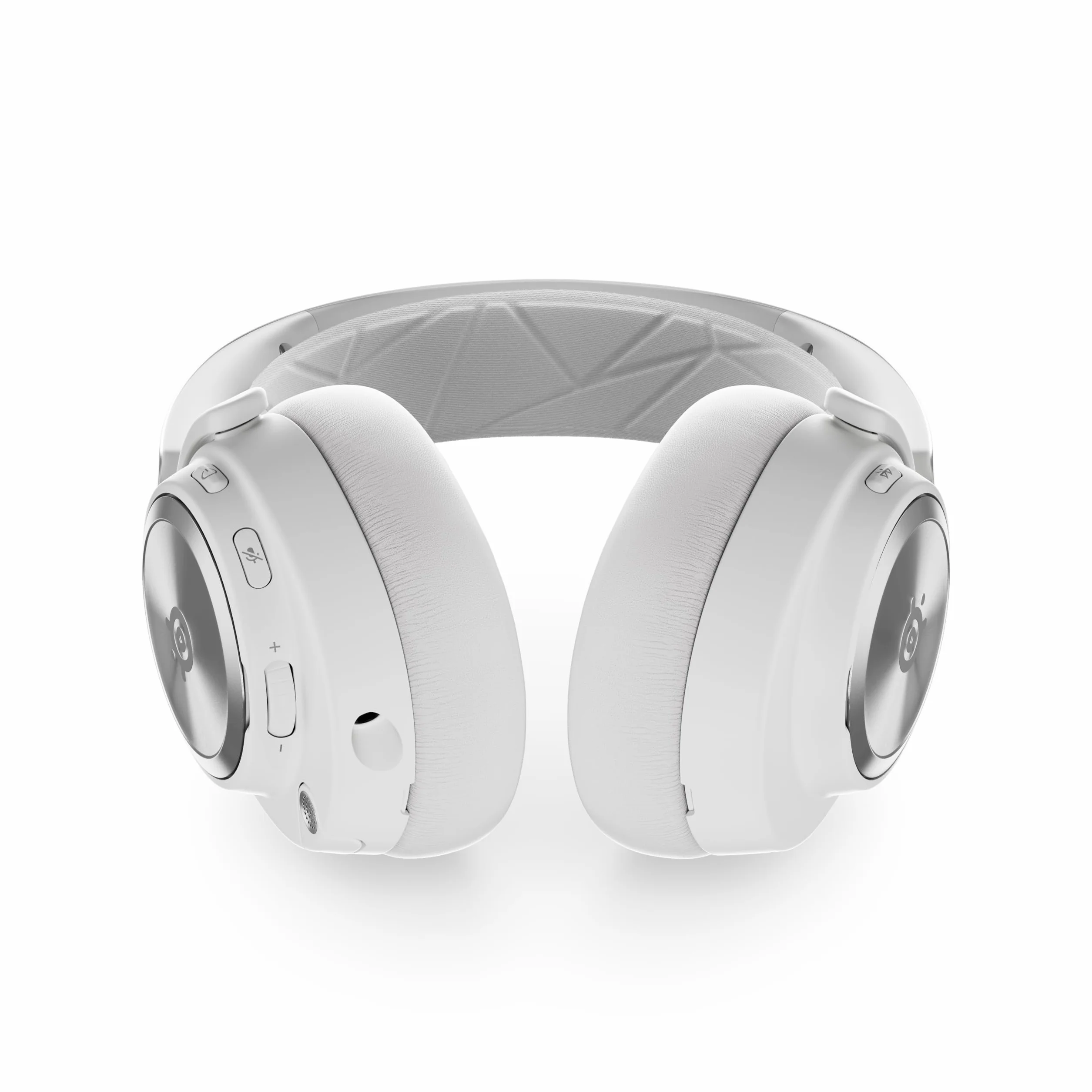 SteelSeries Arctis Nova Pro Wireless - wieloplatformowe bezprzewodowe słuchawki do gier - neodymowe przetw.magn. - ANC - Infinity Power System - mic ClearCast 2 gen. - PC, PS5, Switch, telefon - Białe