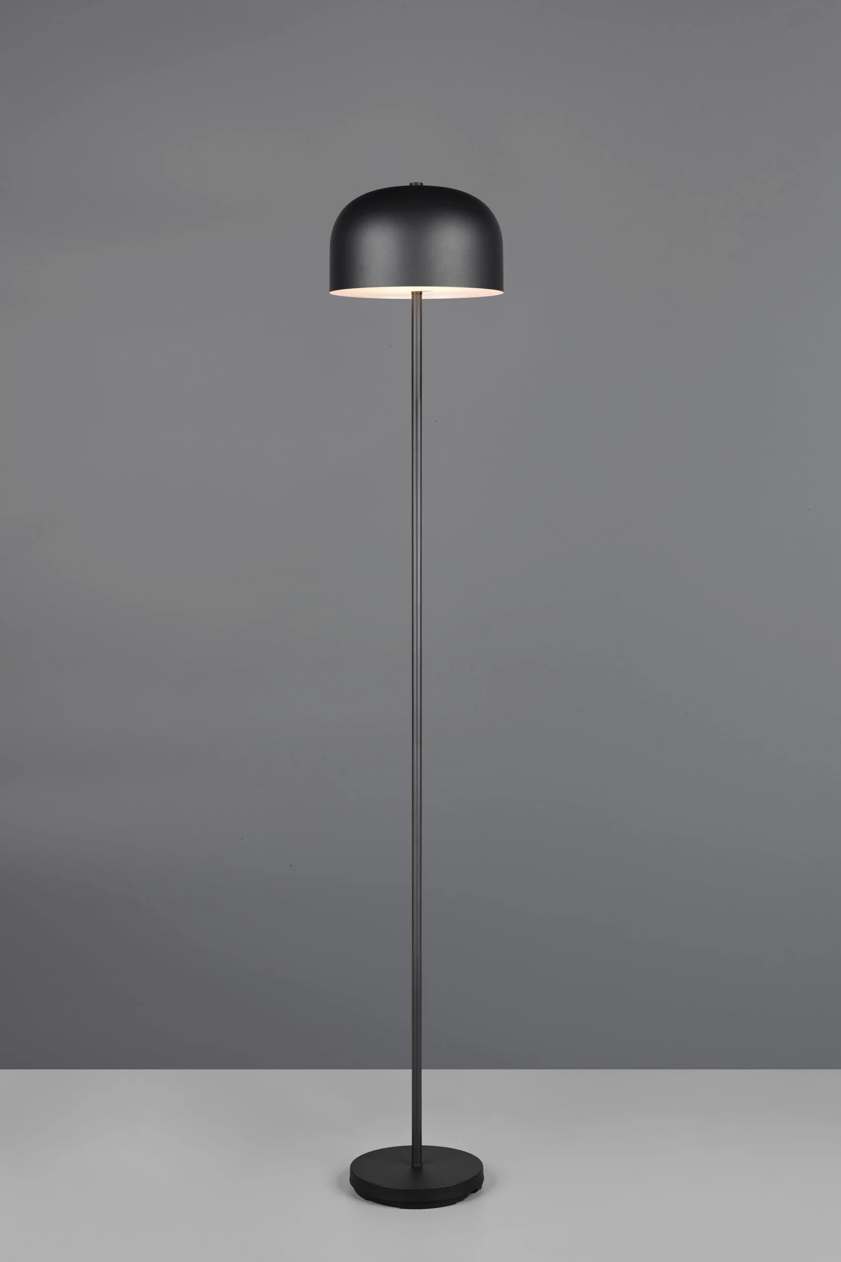 Reality Leuchten lampa stojąca LED z akumulatorem Jeff R49151132, metal czarny matowy, w zestawie 2,5 W LED