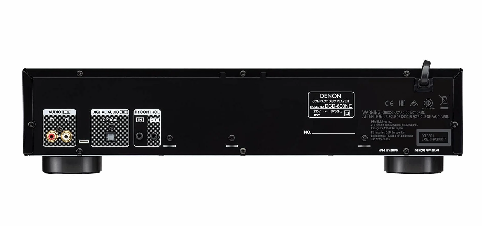 Denon Al-32 DCD600NEBKE2GB Odtwarzacz Cd, Czarny, 27.5 x 43.4 x 10.7 cm