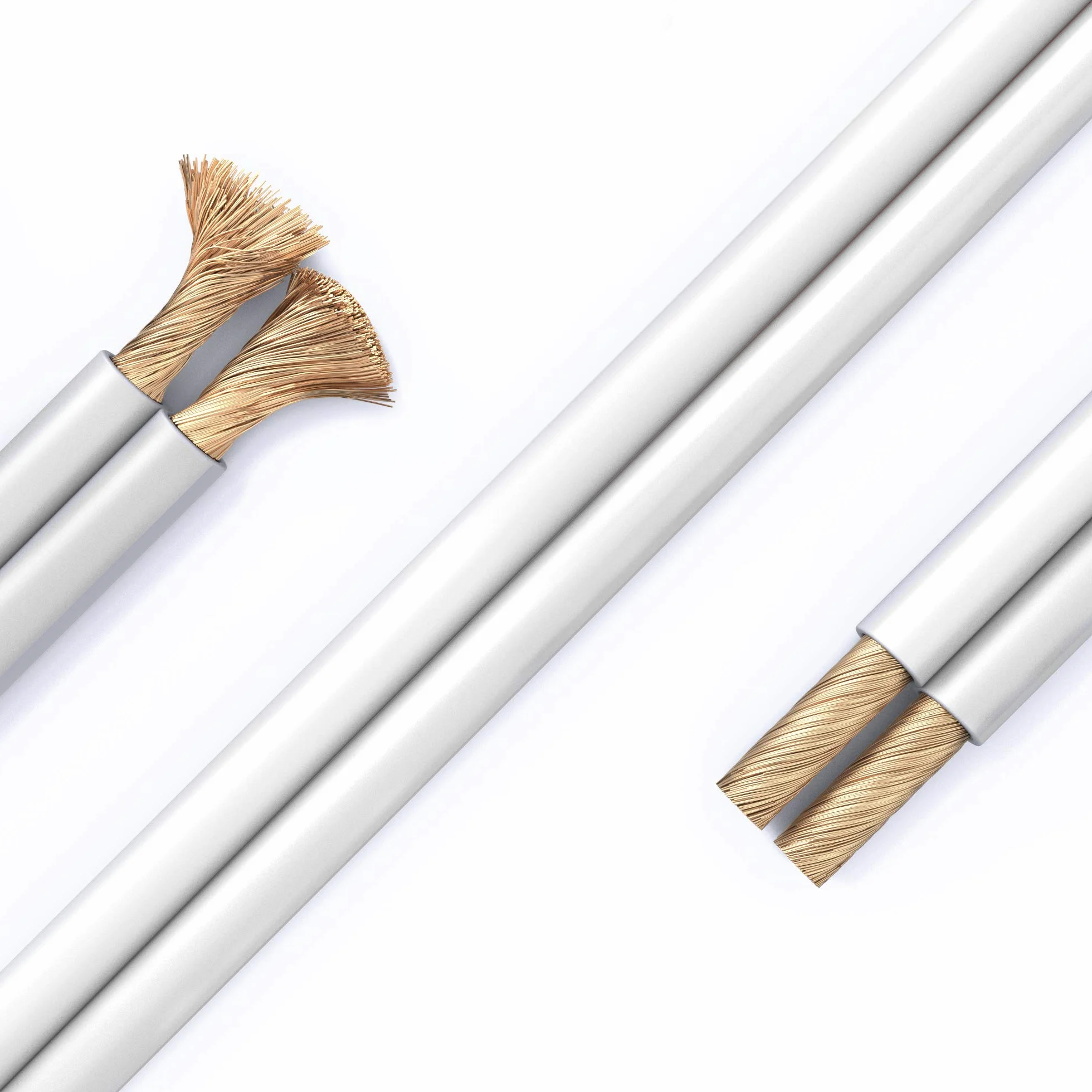 PureLink Kabel głośnikowy OFC 2 x 4,00 mm² 0,20 mm, 20,0 m, kabel miedziany z czystej miedzi do głośnika HiFi głośników subwoofera, kabel audio z oznaczeniem polaryzacji, biały