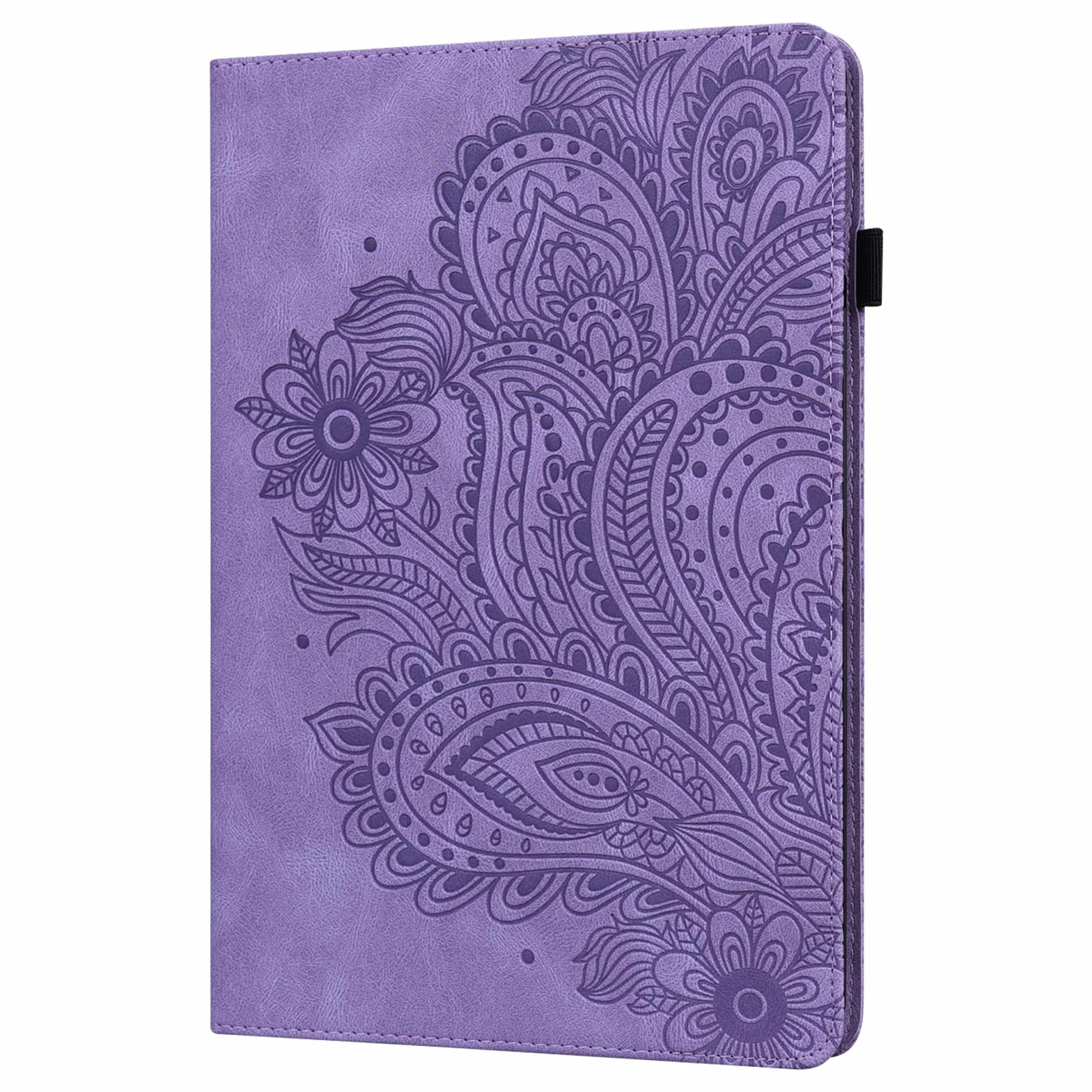 Etui do Honor Pad 8 2022, etui ochronne z rysikiem i uchwytem na długopis - ultra cienkie etui z klapką ze skóry PU do Honor Pad 8 2022 etui (fioletowe)