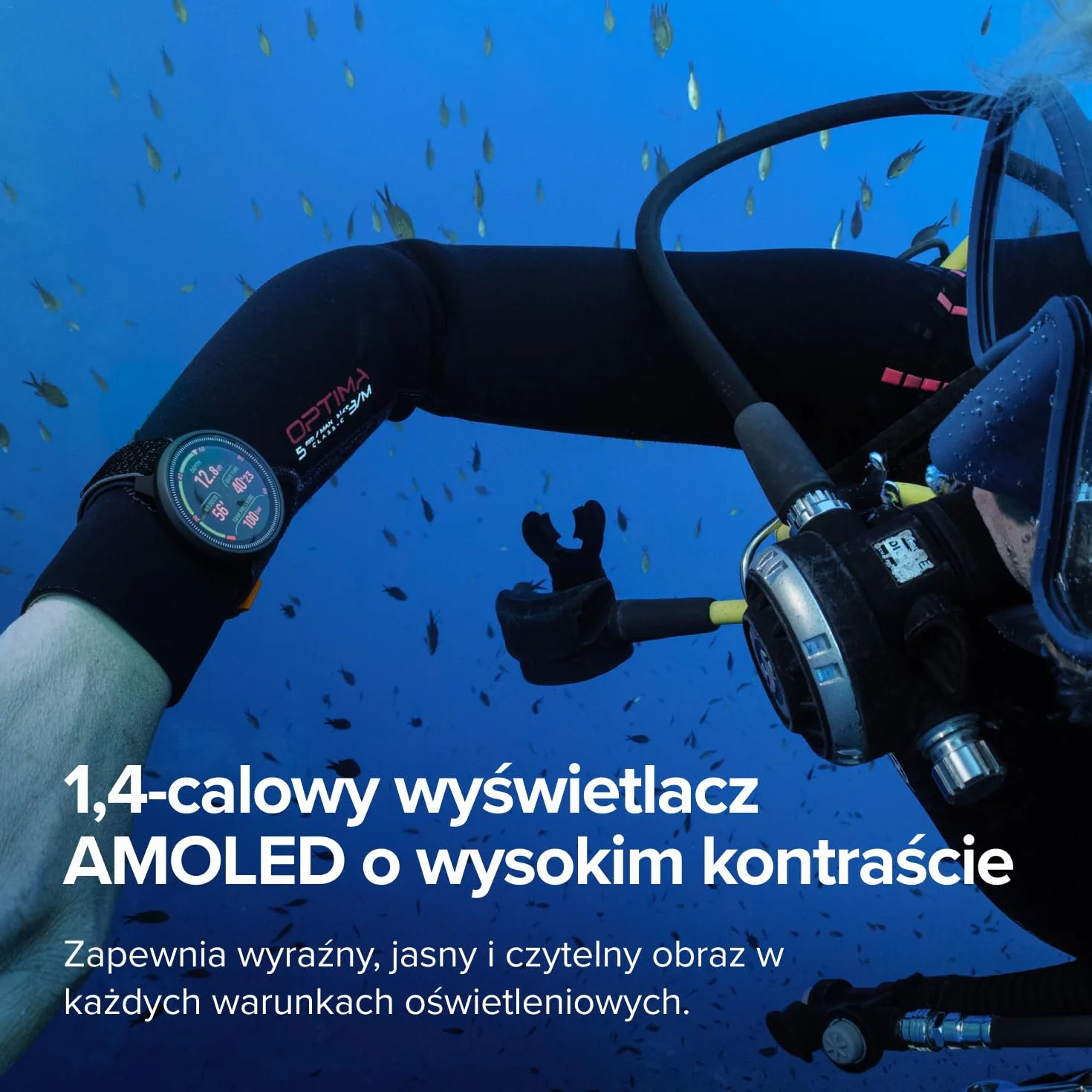 Suunto Nautic S Komputer nurkowy AMOLED GPS mapy offline bezprzewodowy pomiar ciśnienia 60h