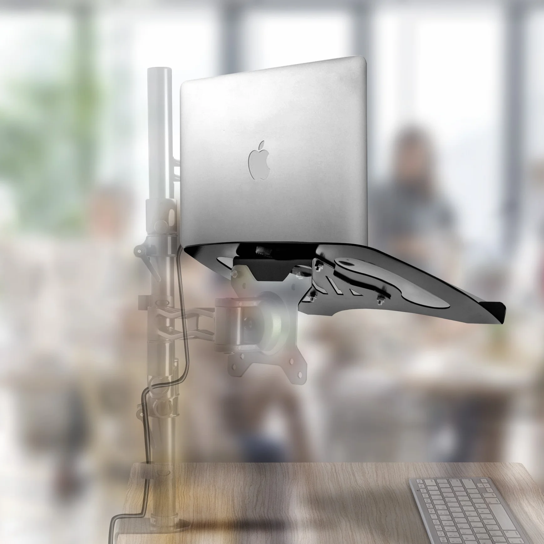 Podstawka pod laptop Duronic DML1 BK czarny VESA 75 VESA 100