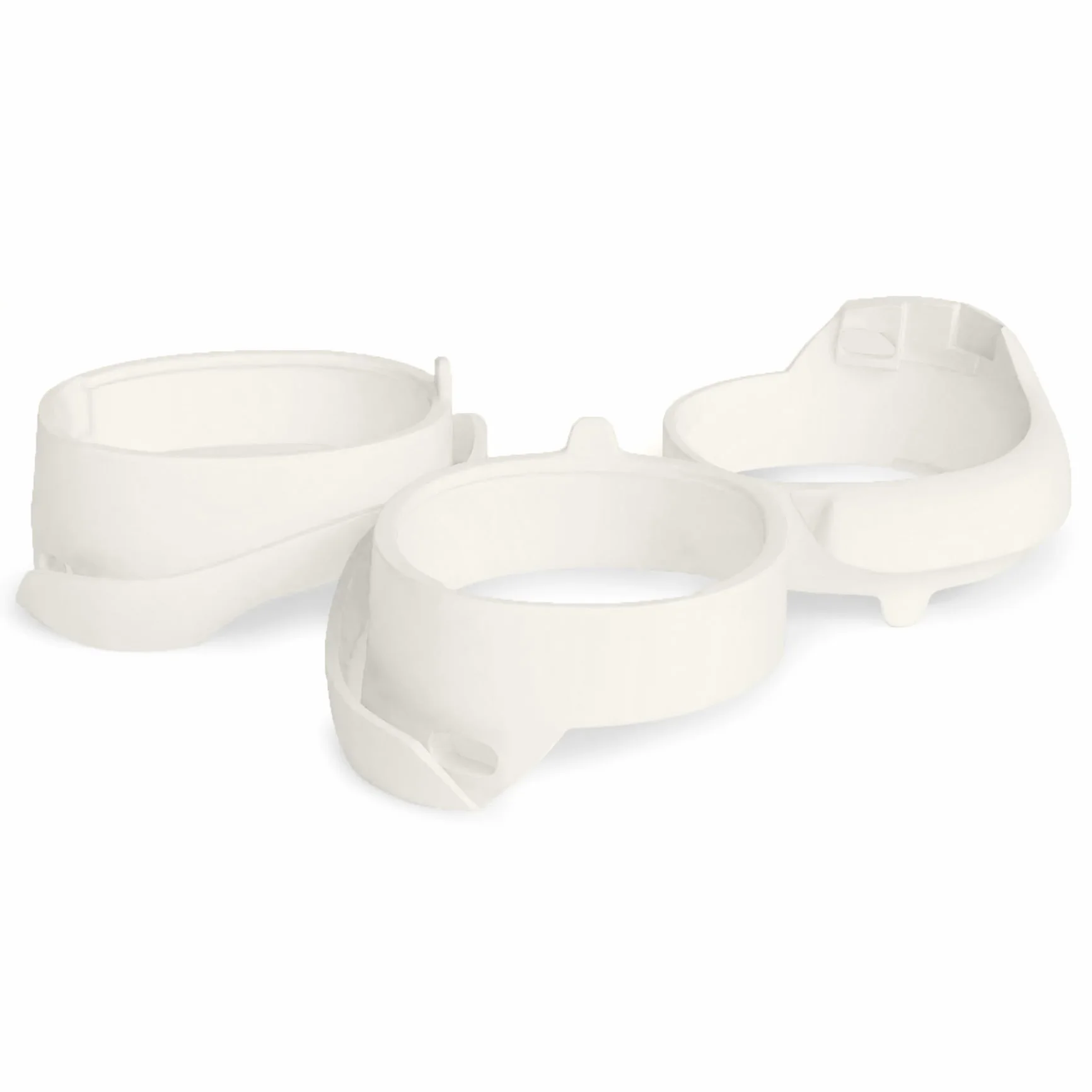 Bose Okuli Silikonowe Końcówki Hak Douszne Kompatybilny z QuietComfort Ultra Słuchawki Biały