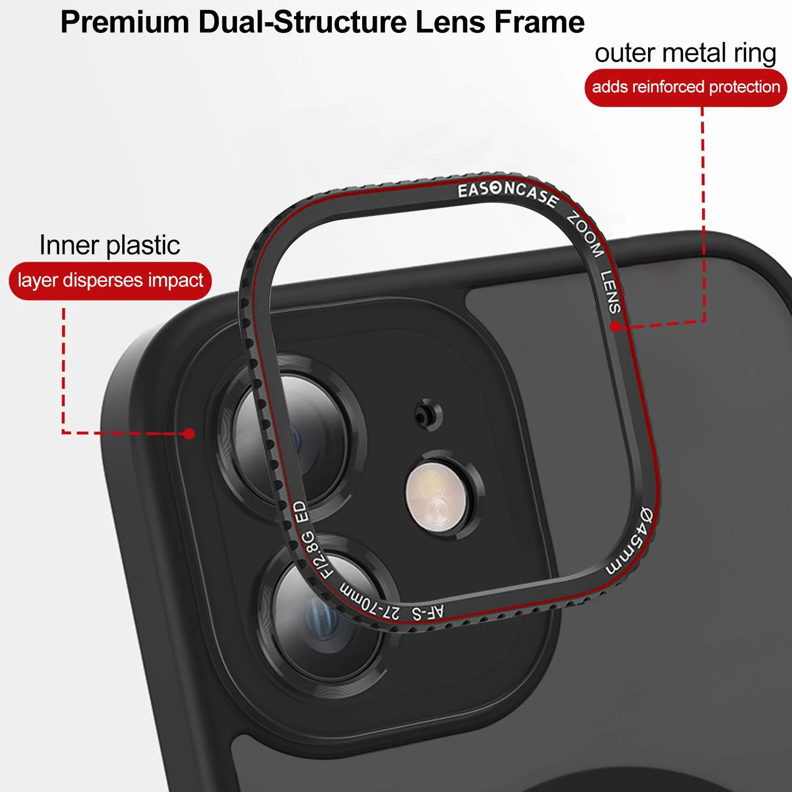 Pnakqil etui iPhone 12 z paskiem magnetyczne ochronne odporne na uderzenia