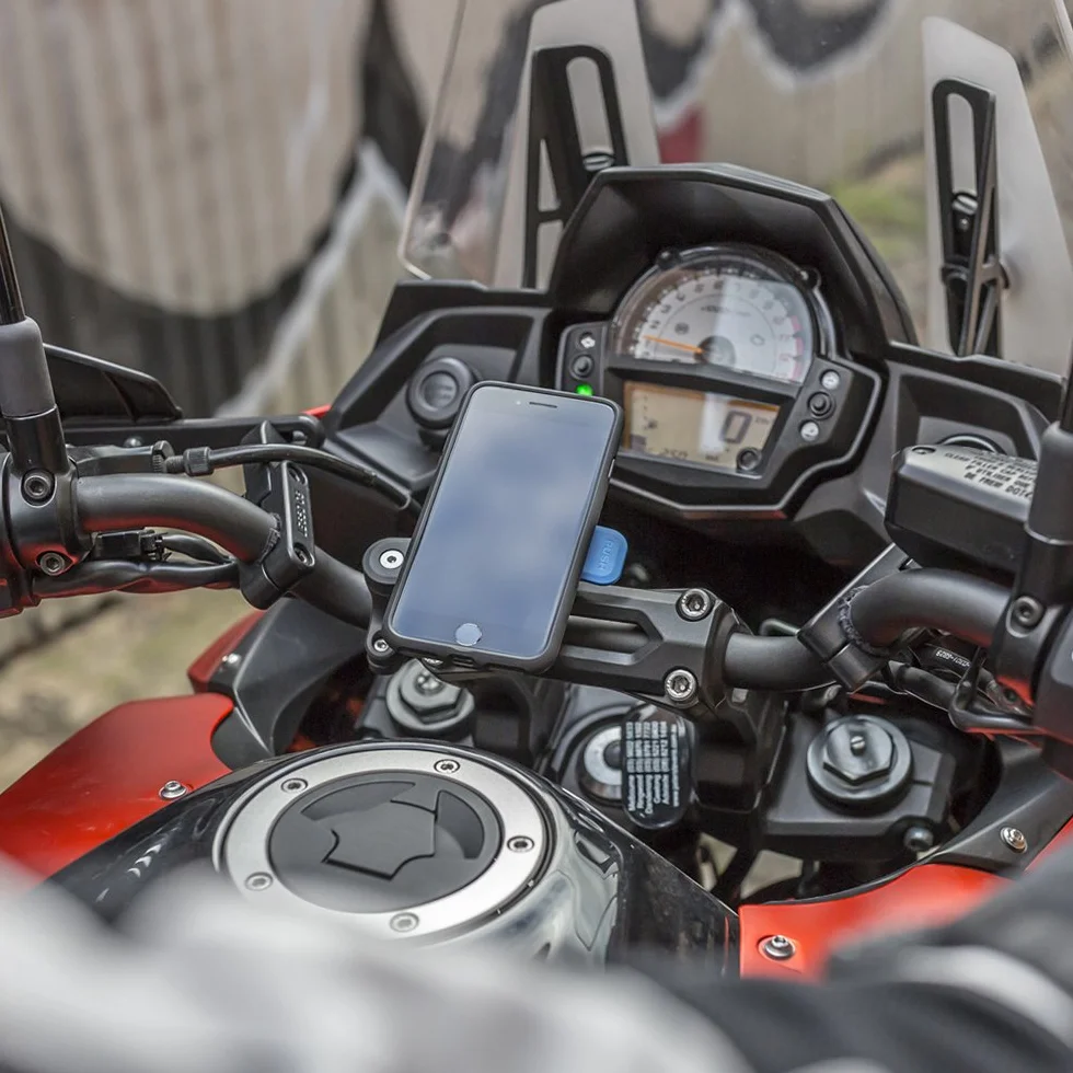 Quad Lock Uchwyt Motocyklowy na Kierownicę iPhone Samsung Galaxy