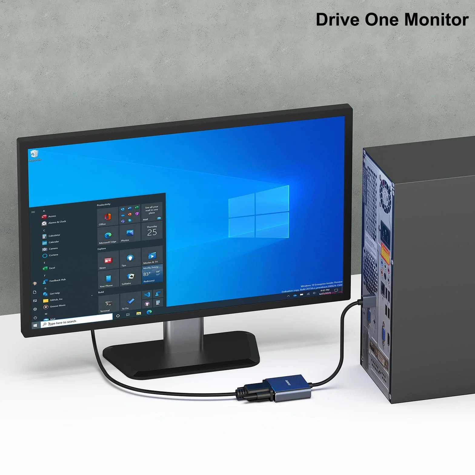 BENFEI Adapter USB 3.0 na VGA dla Windows