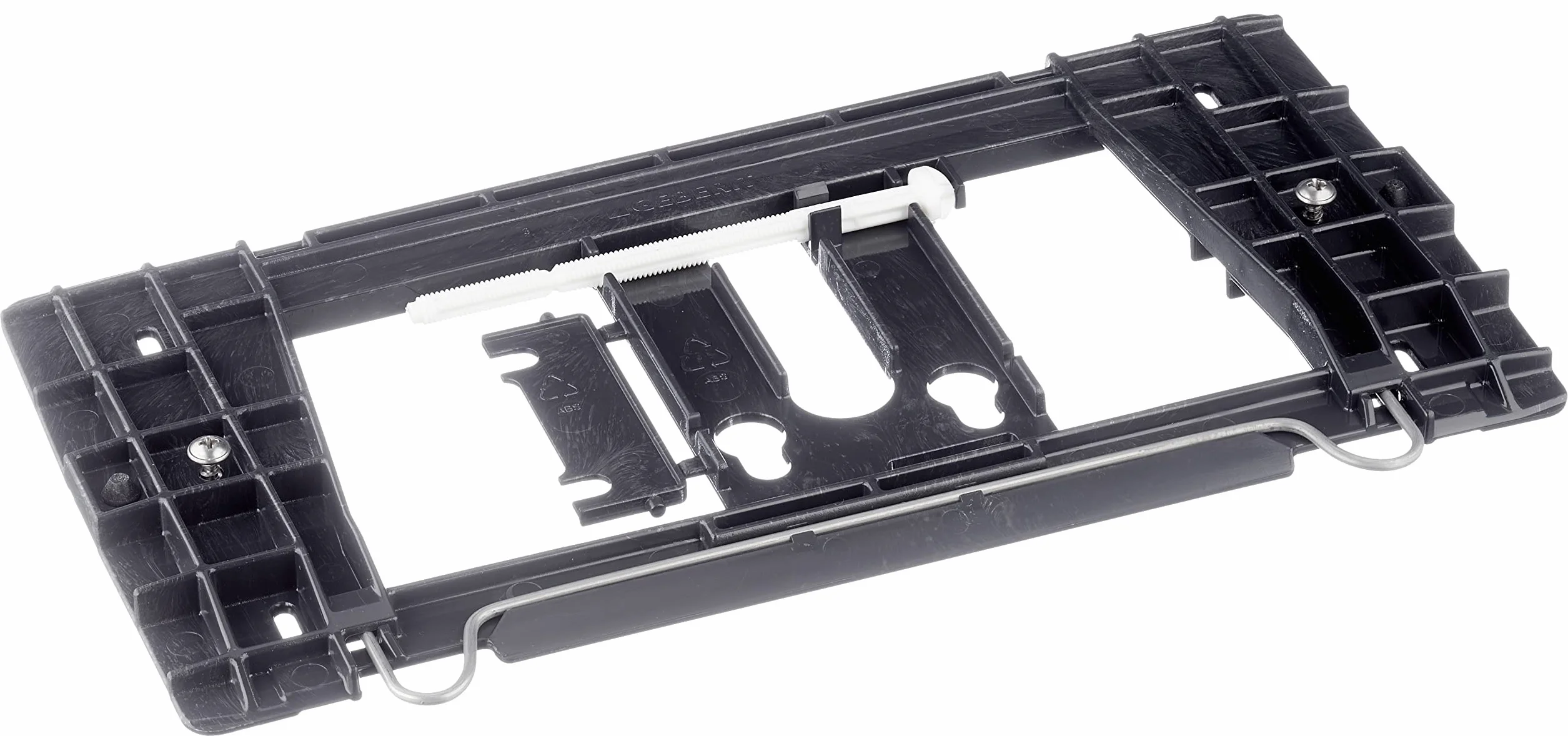 Geberit Zbiornik zamienny Twinline, z płukaniem dwuilościowym odpowiedni do płyt Twinline 30 cm, czarny