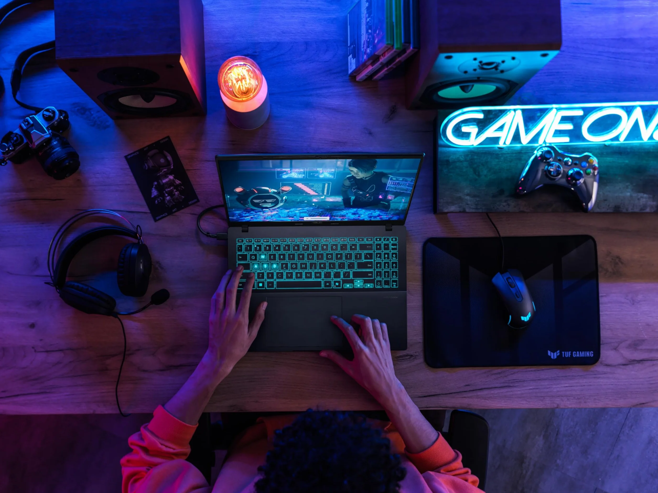 ASUS V16 V3607VM laptop gamingowy 16" WUXGA 144 Hz IPS Intel Core 7 240H 16 GB RAM 1 TB SSD NVIDIA RTX 5060 Win11 Home czarny