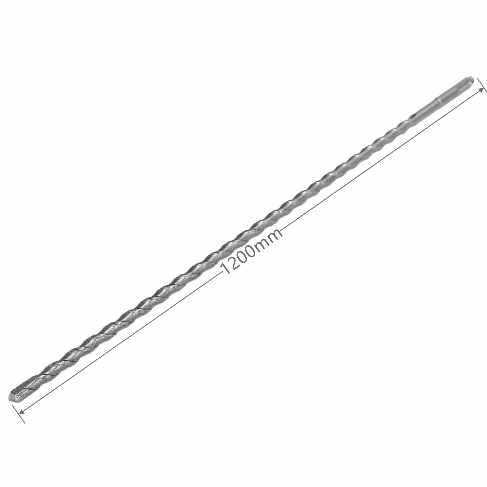 Zestaw wierteł, Wiertło do betonu SDS Plus z węglika spiekanego 12 mm 1200 muru cegły i kamienia