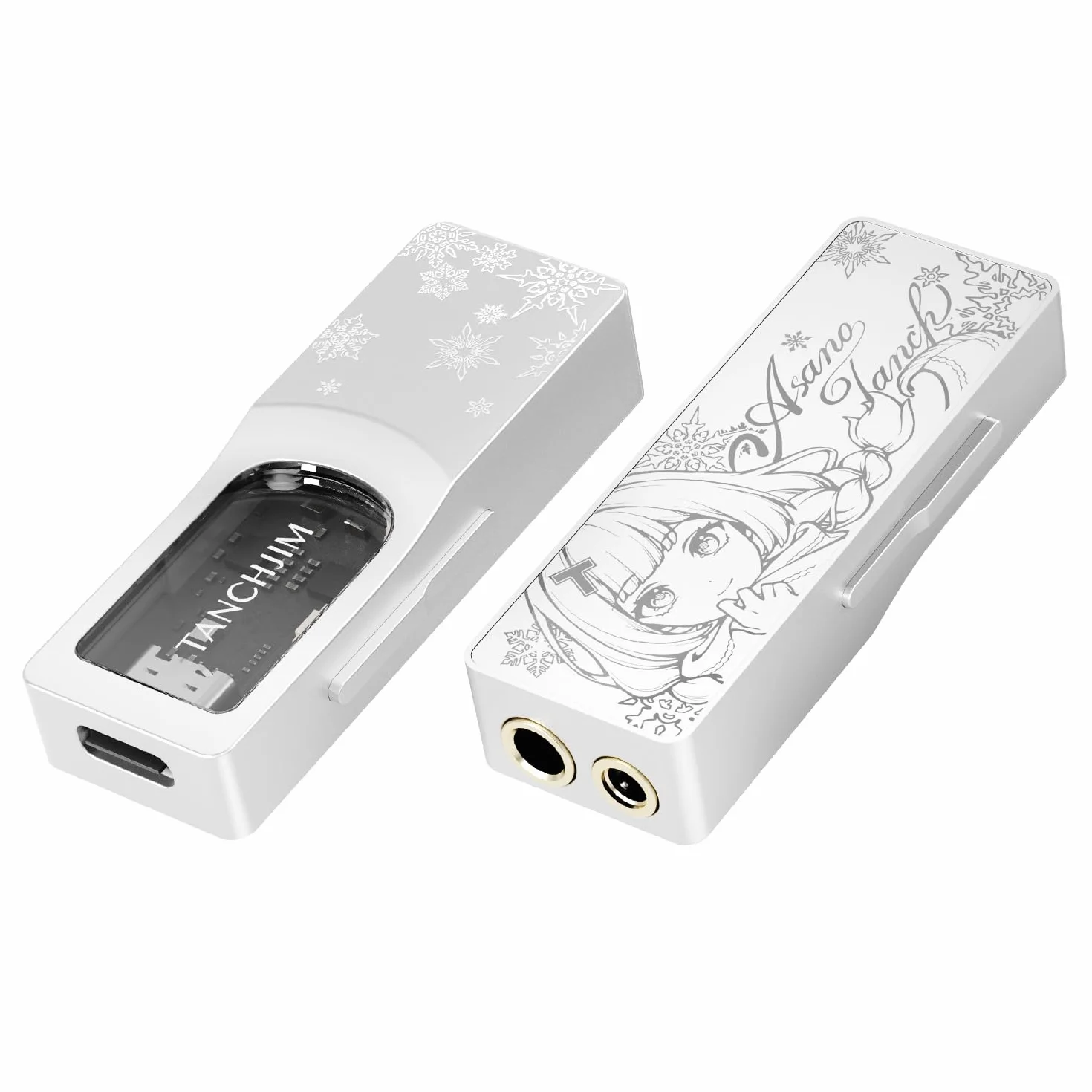 TANCHJIM SPACE PRO przenośny DAC wzmacniacz słuchawkowy CS43198 PCM 32bit/768kHz DSD256 wyjścia 3,5 mm 4,4 mm