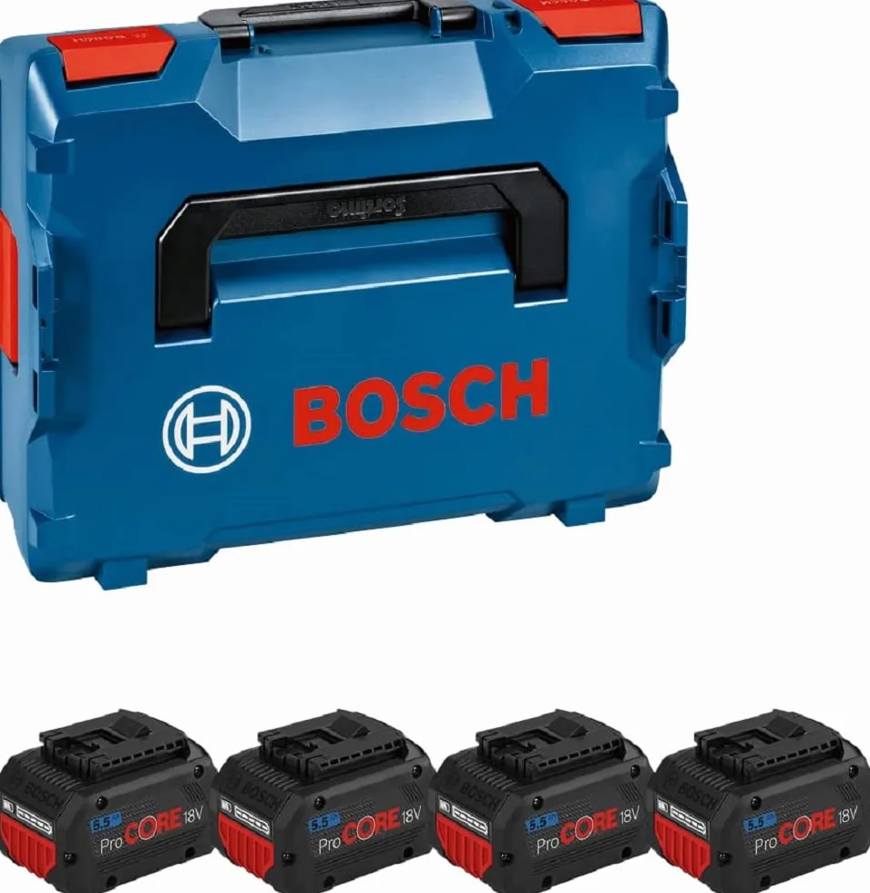 Bosch Professional Procore Zestaw Akumulatorów, Czarny, None 18.0V
