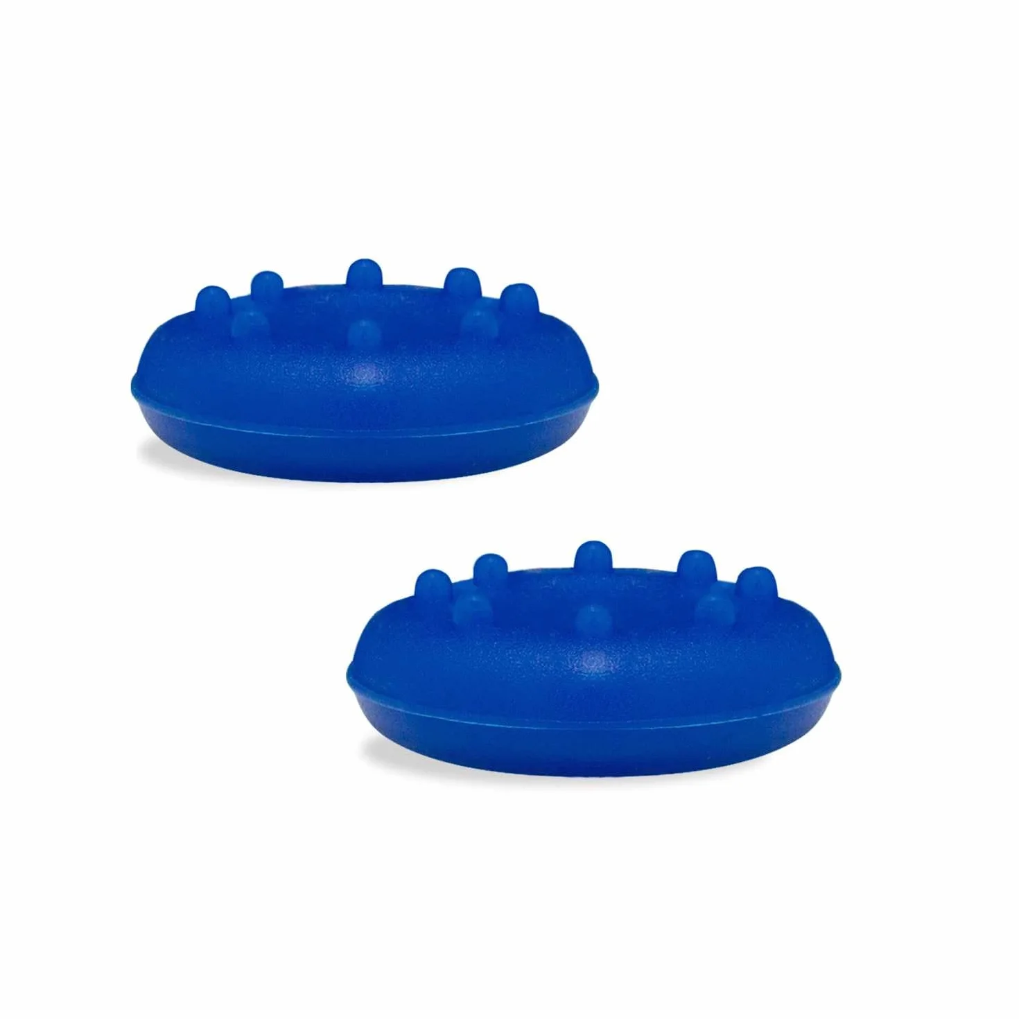 OcioDual 2x uchwyt do joysticka PS5/PS4/Xbox One L3 R3 gumki niebieskie akcesoria ochronne