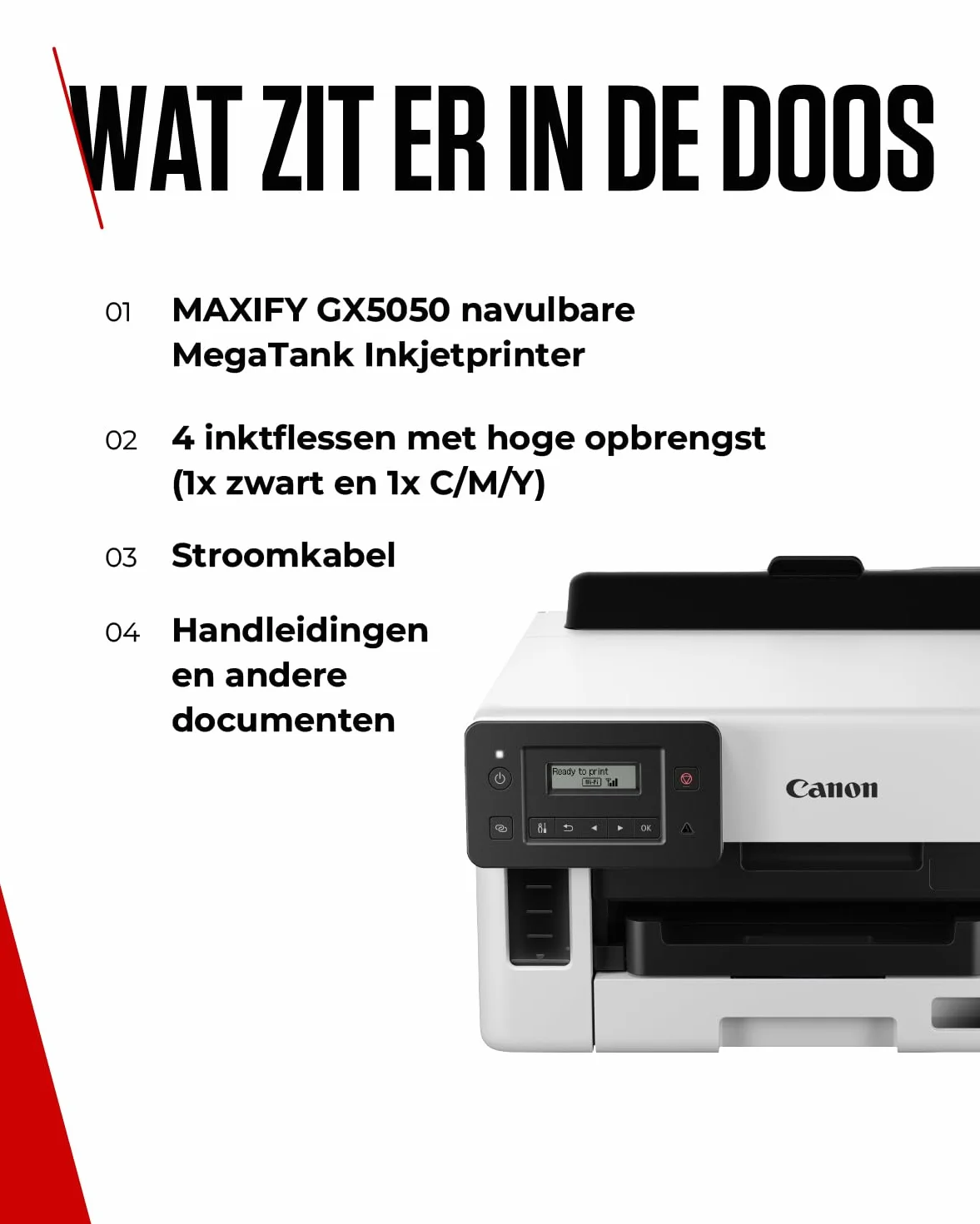Canon MAXIFY GX5050 drukarka farve