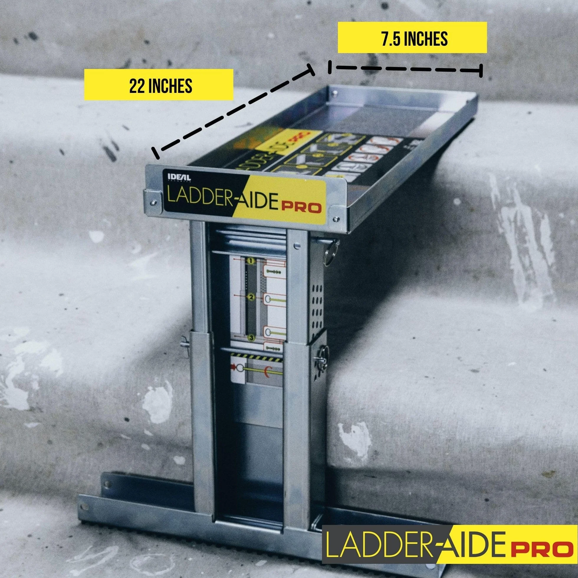 Ideal LAP1 Ladder_Aide Pro, srebrny