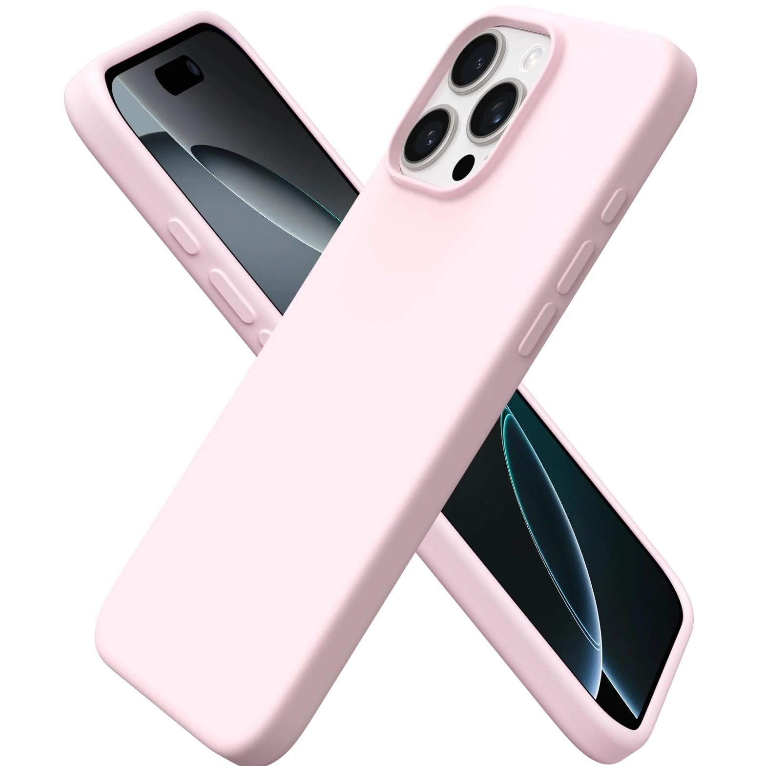 ORNARTO Silikonowe etui iPhone 16 Pro Max 6,9 cala odporne na zarysowania
