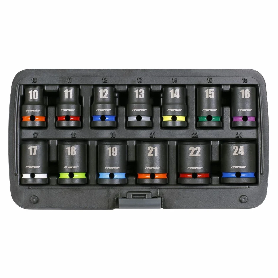 Sealey 1/2"Sq zestaw nasadek udarowych, 13 szt. AK5617M