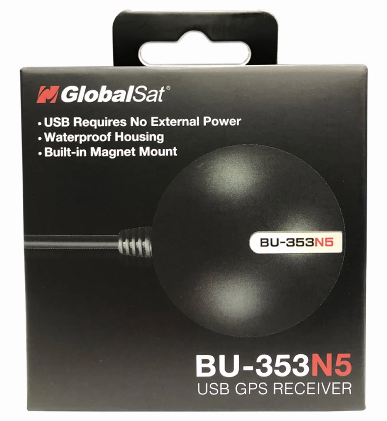 GlobalSat BU-353N5 odbiornik USB GNSS czarny