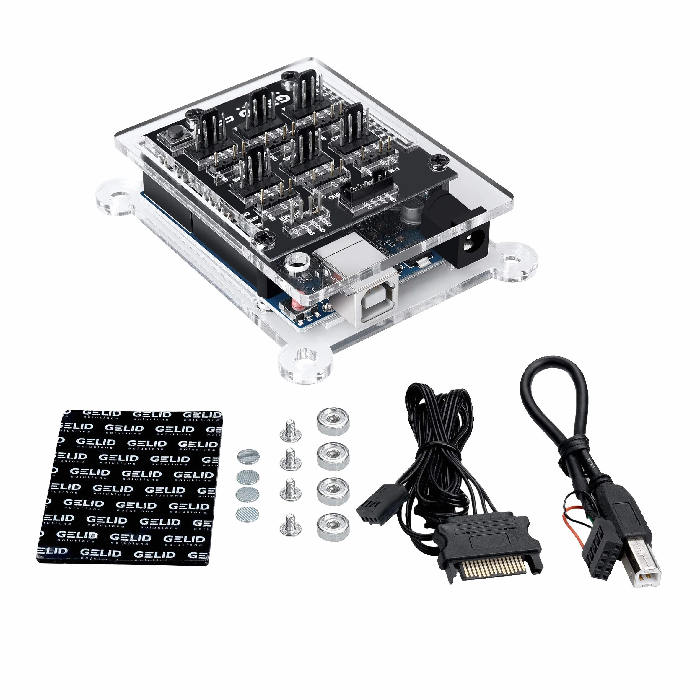 Gelid Solutions Codi6 ARGB zestaw kontrolerów 6 nagłówków ARGB PWM Open Source