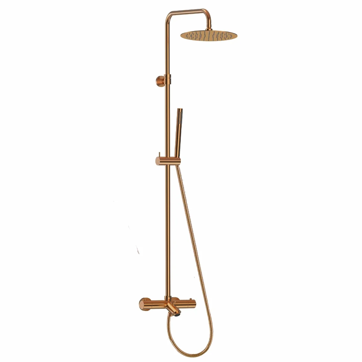 Essebagno 9026017 luisa II 250 kolumna łazienka/prysznic z termostatyczną miedzianą