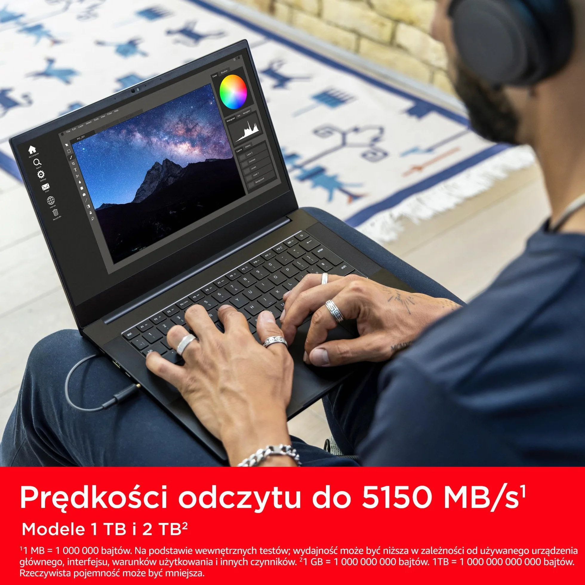 SanDisk Extreme 500 GB M.2 NVMe SSD PCIe Gen4 5150 MB/s 2280