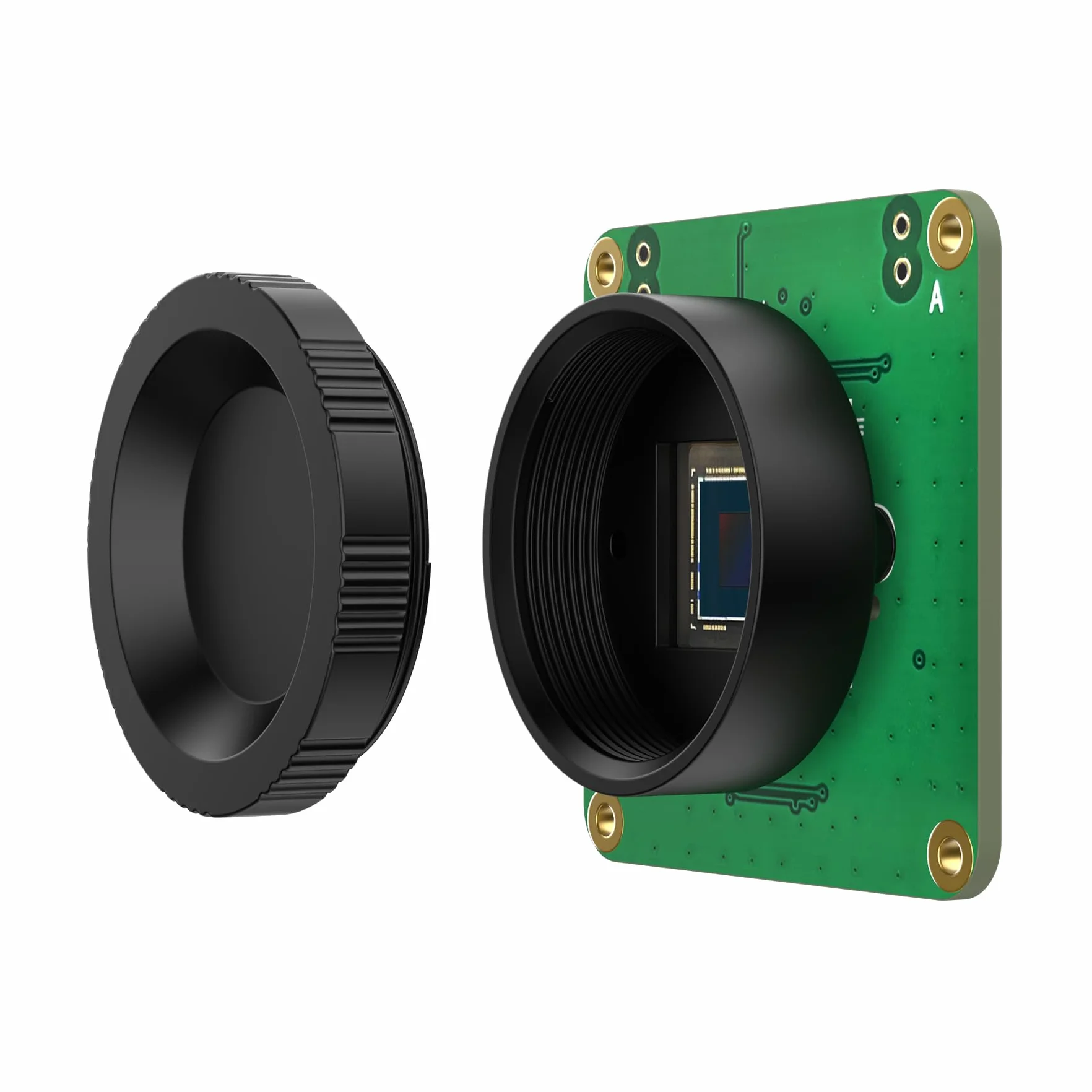 InnoMaker Moduł Kamery GS Czujnik Koloru IMX296 1,58 MP 60 kl./s 1456x1088 Pikseli Kompatybilny z Raspberry Pi