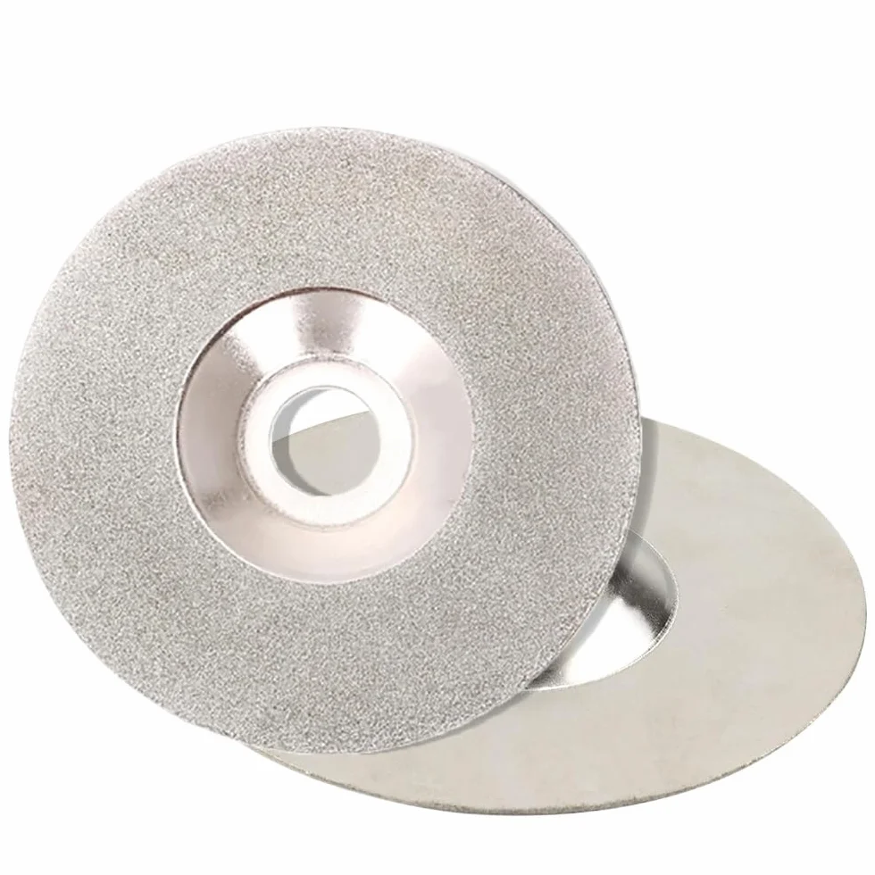 Diamentowe brzeszczoty do pił, 125 mm 150# Tarcza szlifierska w kształcie misy do ceramiki szklanej Jade, tarcze szlifierskie szlifierek