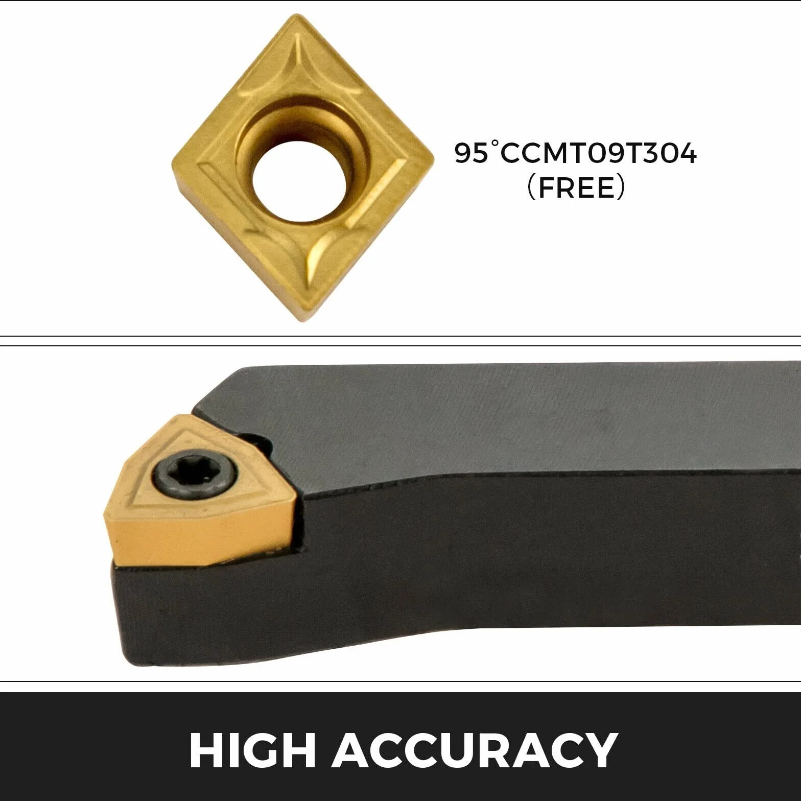 7 SZTUK Zestaw narzędzi tokarskich z węglików spiekanych Uchwyt narzędziowy 1/2 "1/4"do cyfrowej tokarki CNC Chaser SER dłutowanie MEGHR okrągły nóż(0.25 inch)