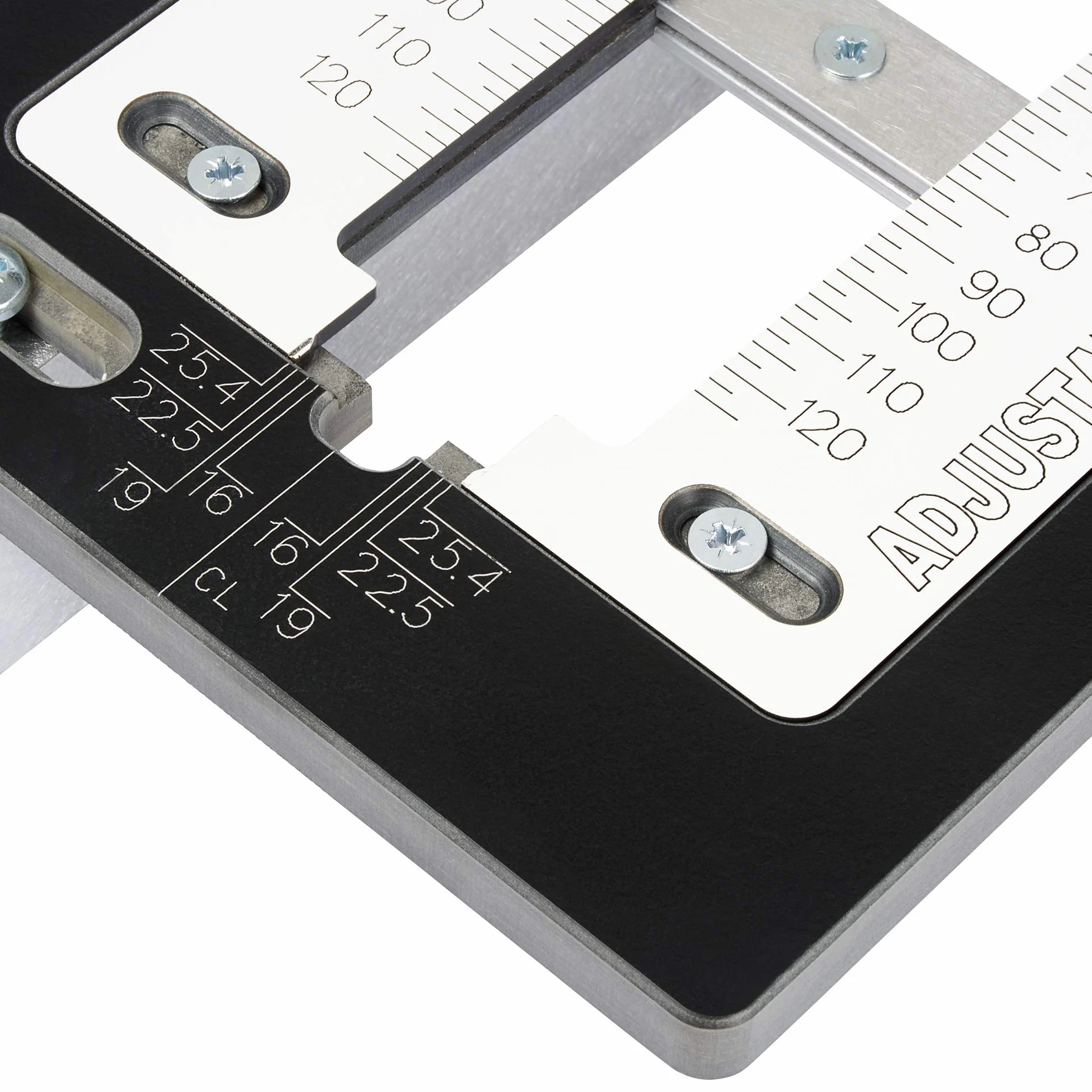 Trend Lock Jig do wpuszczanych zamków i zatrzasków, do płyt czołowych o długości 30-250 mm, LOCK/JIG/B
