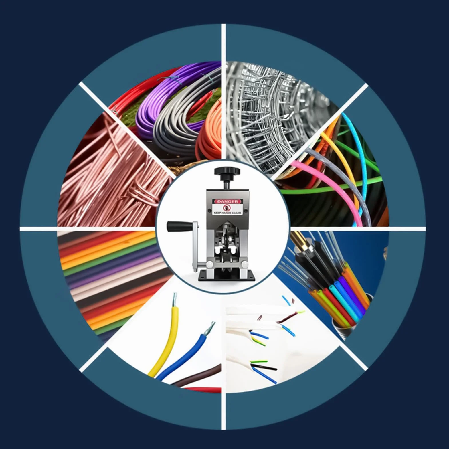 Narzędzie Ściągające Izolację Ergonomiczne narzędzie do obierania kabli z | Maszyna Do Ściągania Izolacji Kabli Dla Elektryków, Mechaników Oraz Do Recyklingu Złomu