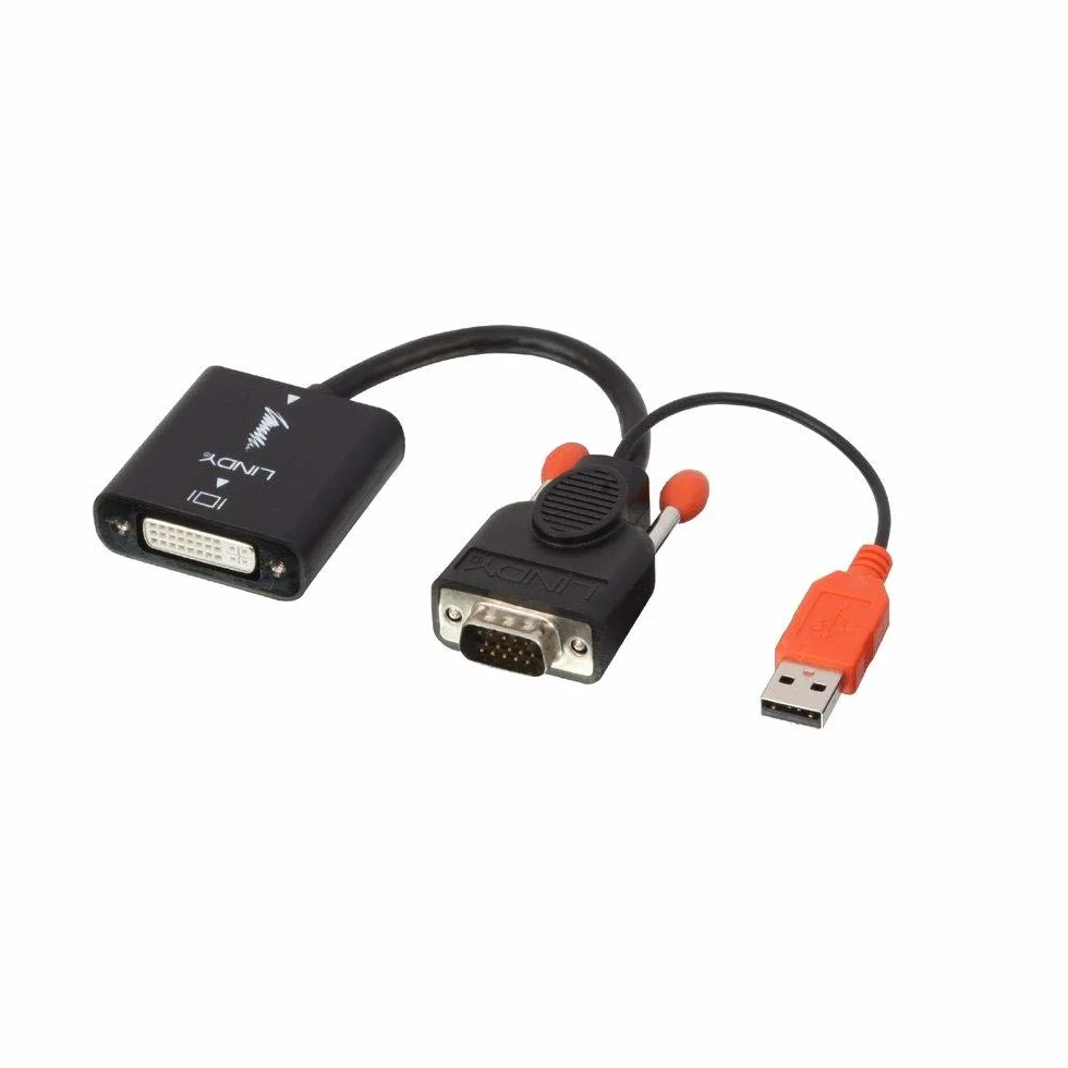 LINDY Konwerter 38184 VGA na DVI-D
