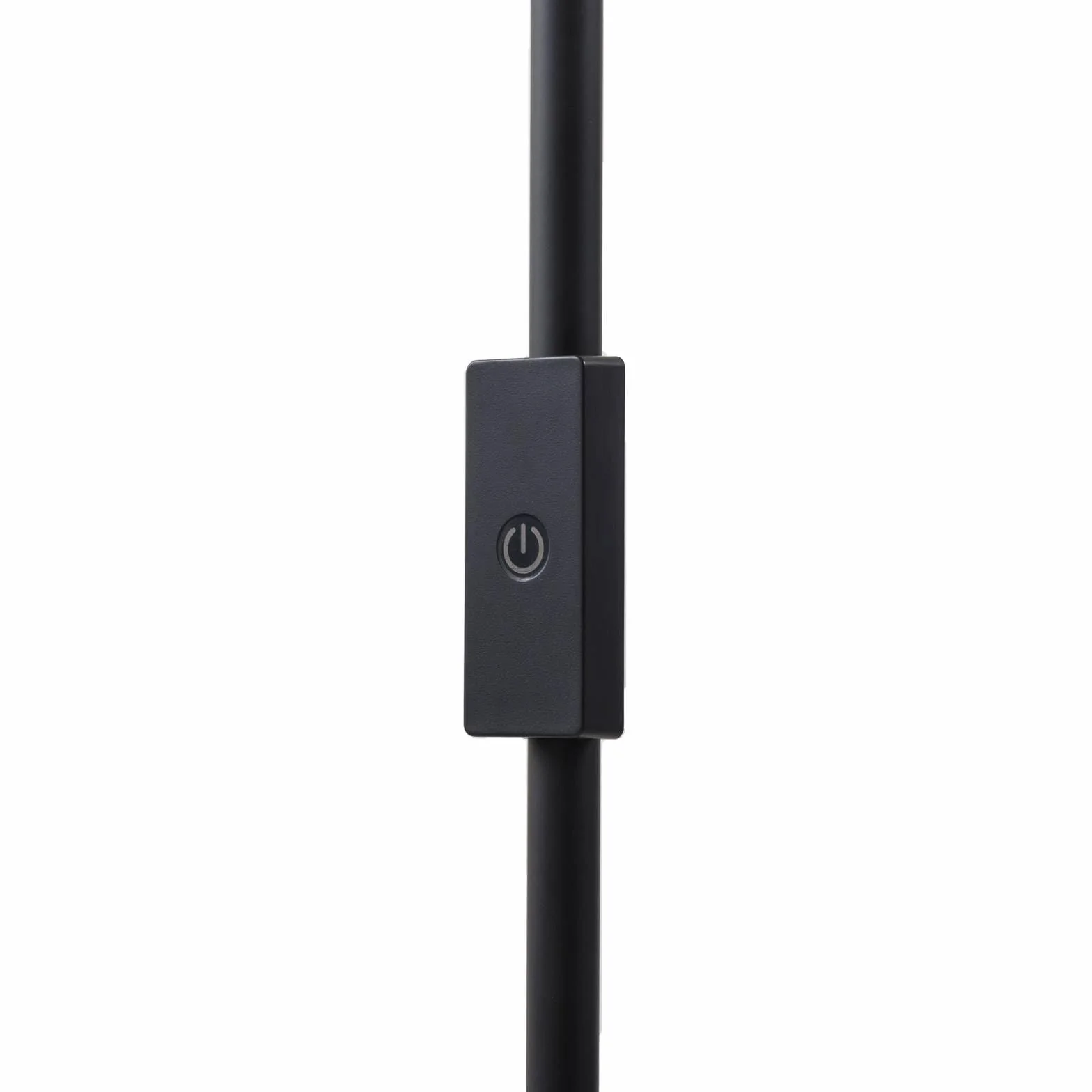 Lindby lampa podłogowa LED 'Maori' z możliwością ściemniania, styl nowoczesny, m. in. do biura, kolor czarny, metal