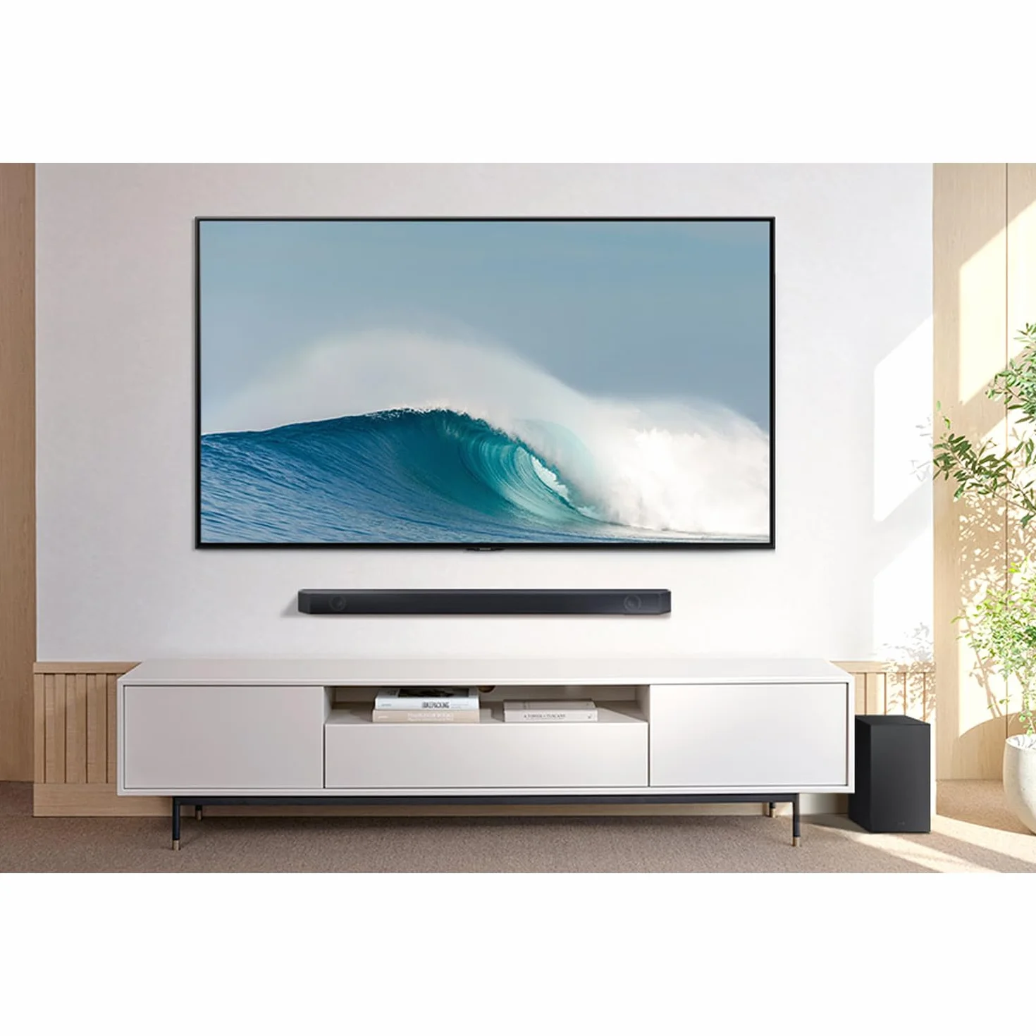 SAMSUNG Sound Bar HW-Q600C/ZF 3.1.2 kanałów Dolby Atmos DTS:X Q-Symphony Gen II