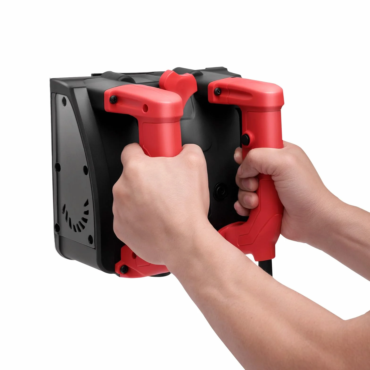 Strug ścienny i frezarka do betonu 1200 W, elektryczna – frezarka renowacyjna z regulacją głębokości roboczej 1-4 mm, 4000 obr./min – frezarka tynkowa, frezarka murarska w zestawie z 26 ostrzami do