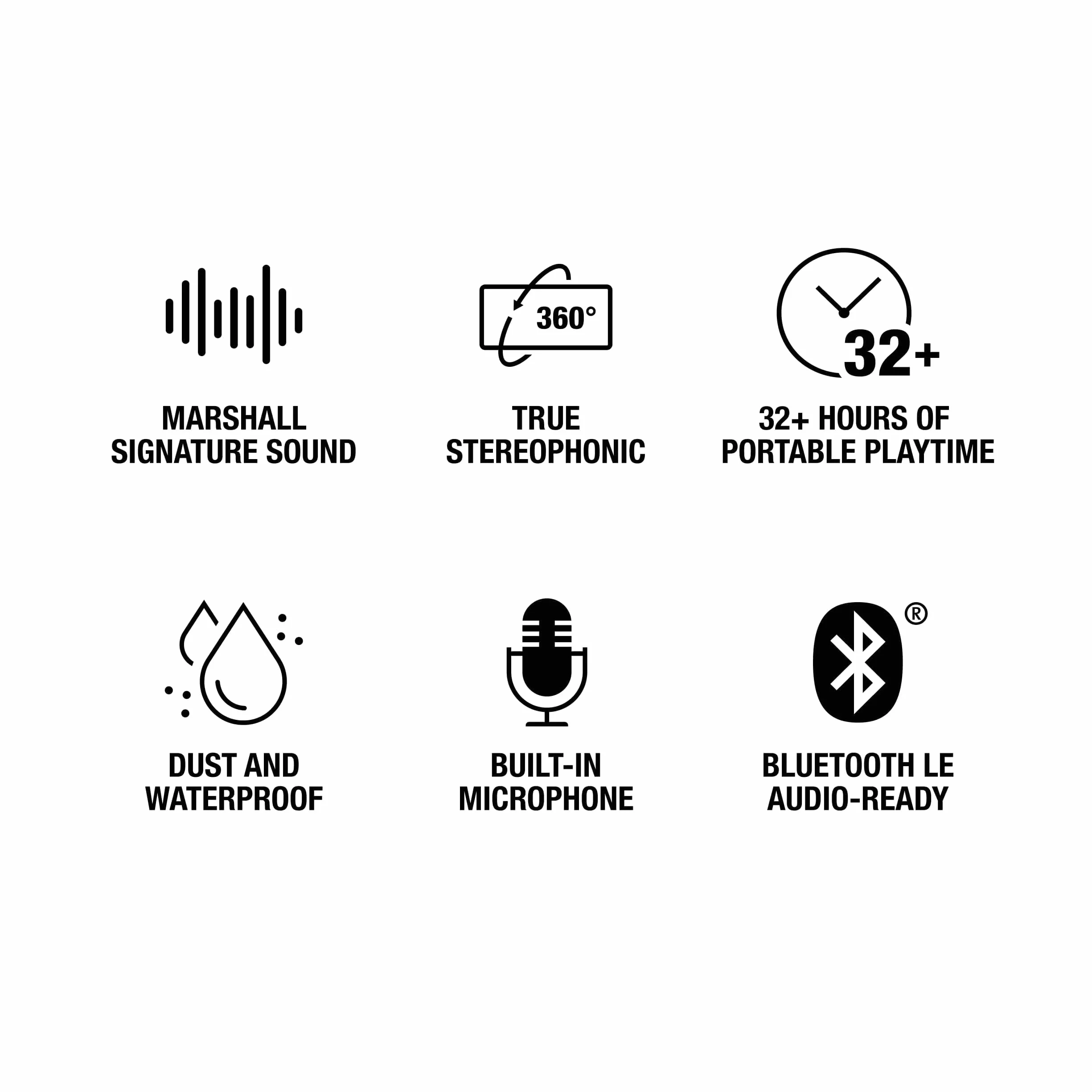 Marshall Emberton III przenośny głośnik Bluetooth kremowy