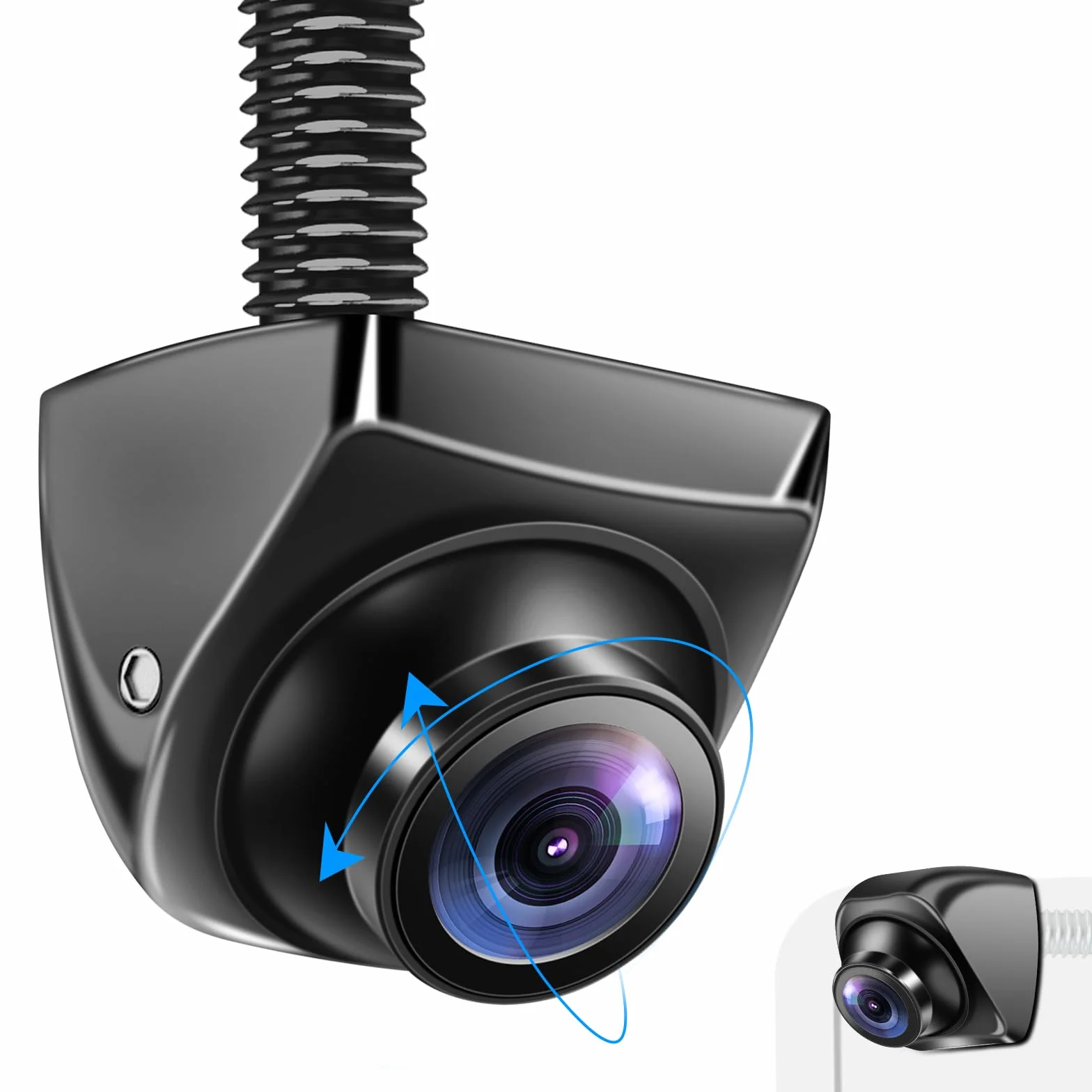 Kamera cofania AHD 1080P IP69 wodoodporna 170° szeroki kąt 12V-24V uniwersalna