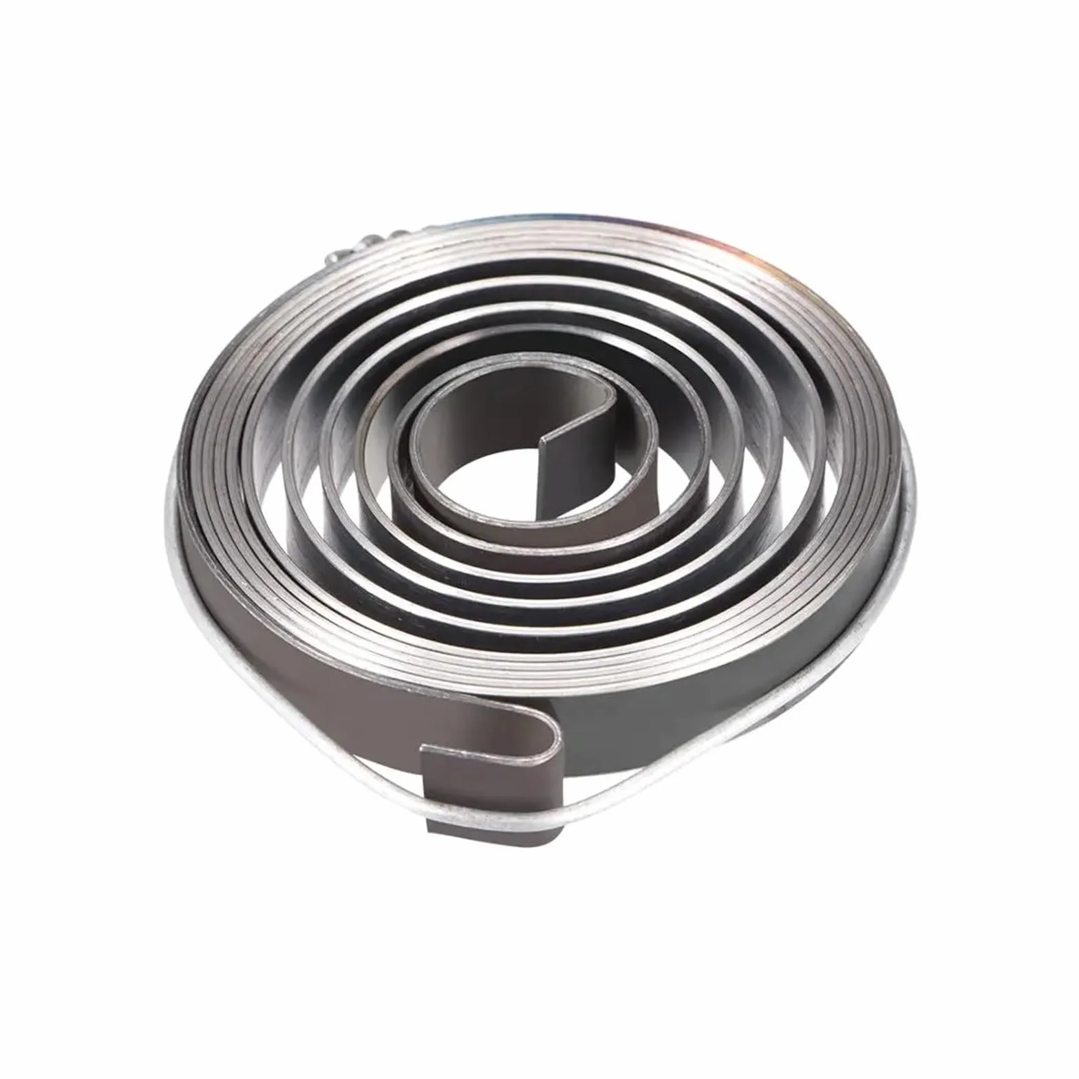 sprężyna powrotna do wiertarki stołowej, Wiertarka Prasa Sprężyna Quill Feed Zespół cewki powrotnej Stalowe wykończenie czernione(45x30x0.7mm)