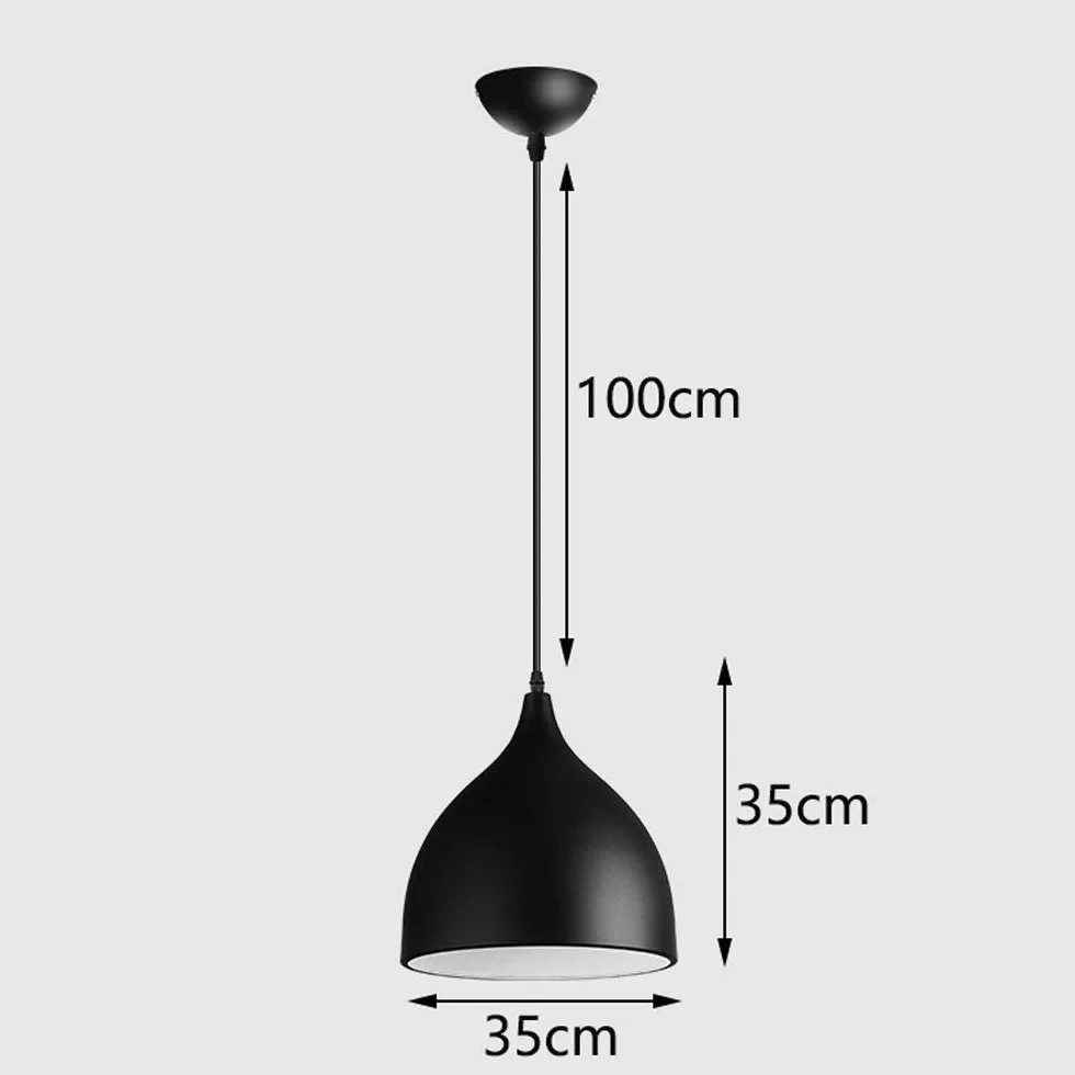 CHENKUI Kreatywne Lampy Wiszące Przemysłowe Metalowe Żyrandole E27 Podstawa Żarówki Rustykalna Lampa Sufitowa Wioska Wiszące Lampy Regulowana Wisząca Oprawa Oświetleniowa Do Domu Wiejskiego