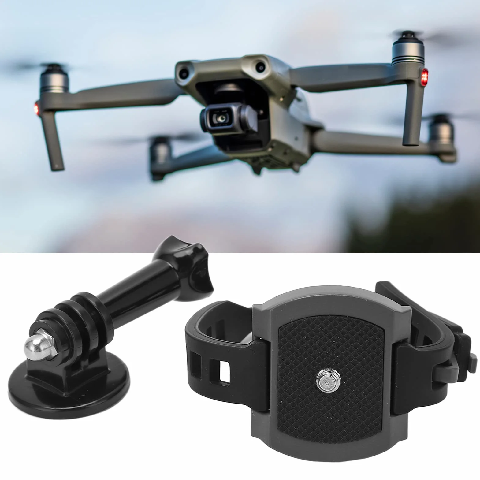 VGEBY Drone Extension Mount, Drone Mount Extender Kit z adapterem, kamera, akcesoria do dronów, AIR 2, akcesoria AIR 2S