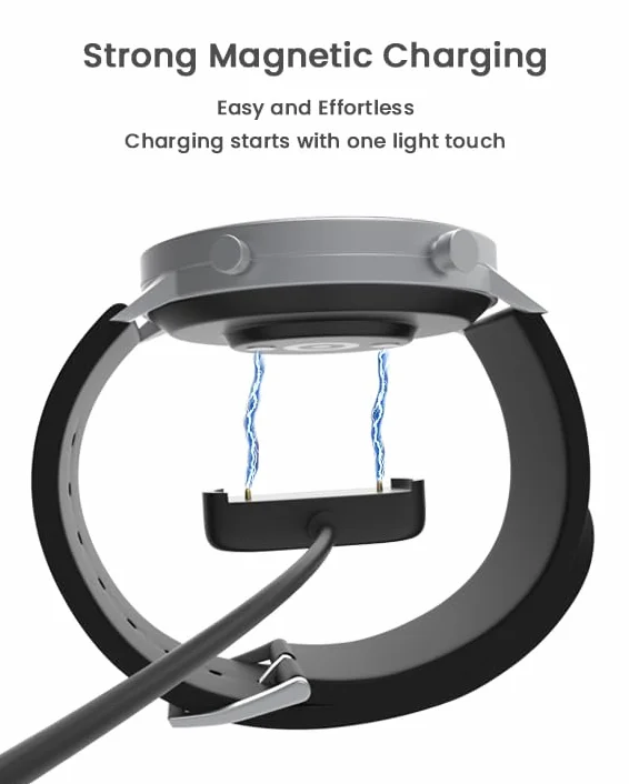Magnetyczny kabel do ładowania Amazfit GTR 4/3/3 Pro, GTS 4/3, T-Rex 2, 1 m