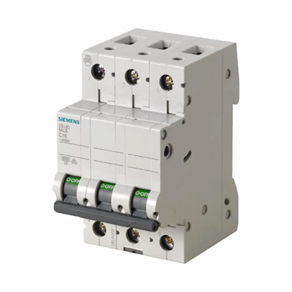 Siemens 5Sl63257 Residual Current Circuit Breaker 6 Ka C25 3P In 3Te 400 V, Mcb, Automatic Circuit Breaker