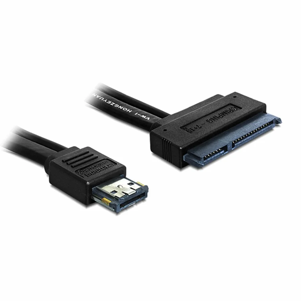 Kabel eSATAp Power ESATA USB 2.0 Combo 50 cm 12 V 5 V SATA do 2,5" 3,5" dysku twardego