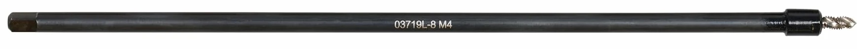 SW-Stahl 03719L-8 Gwintownik M4 HSS z Przedłużeniem do Metalu i Aluminium | Narzędzie do gwintów wewnętrznych DIN 352, idealne do stali, do prac w warsztatach i trudnodostępnych miejscach montażowych
