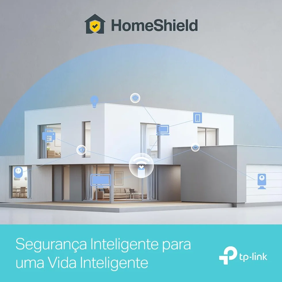 TP-Link Deco BE65 (1-Pack), Mesh Router WiFi 7 BE9300, Trójzakresowy 2.4GHz/5GHz/6GHz, 4× Porty 2.5G, AI do bezproblemowego roamingu, Niskie opóźnienia, HomeShield, Współpracuje z Alexa, Biały