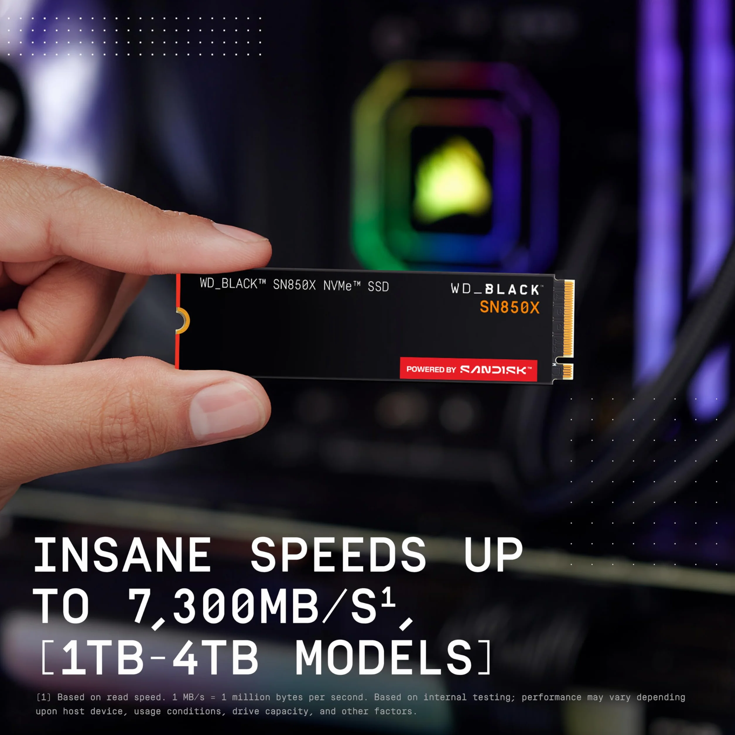 Dysk SSD WD SN850X 1 TB Czarny
