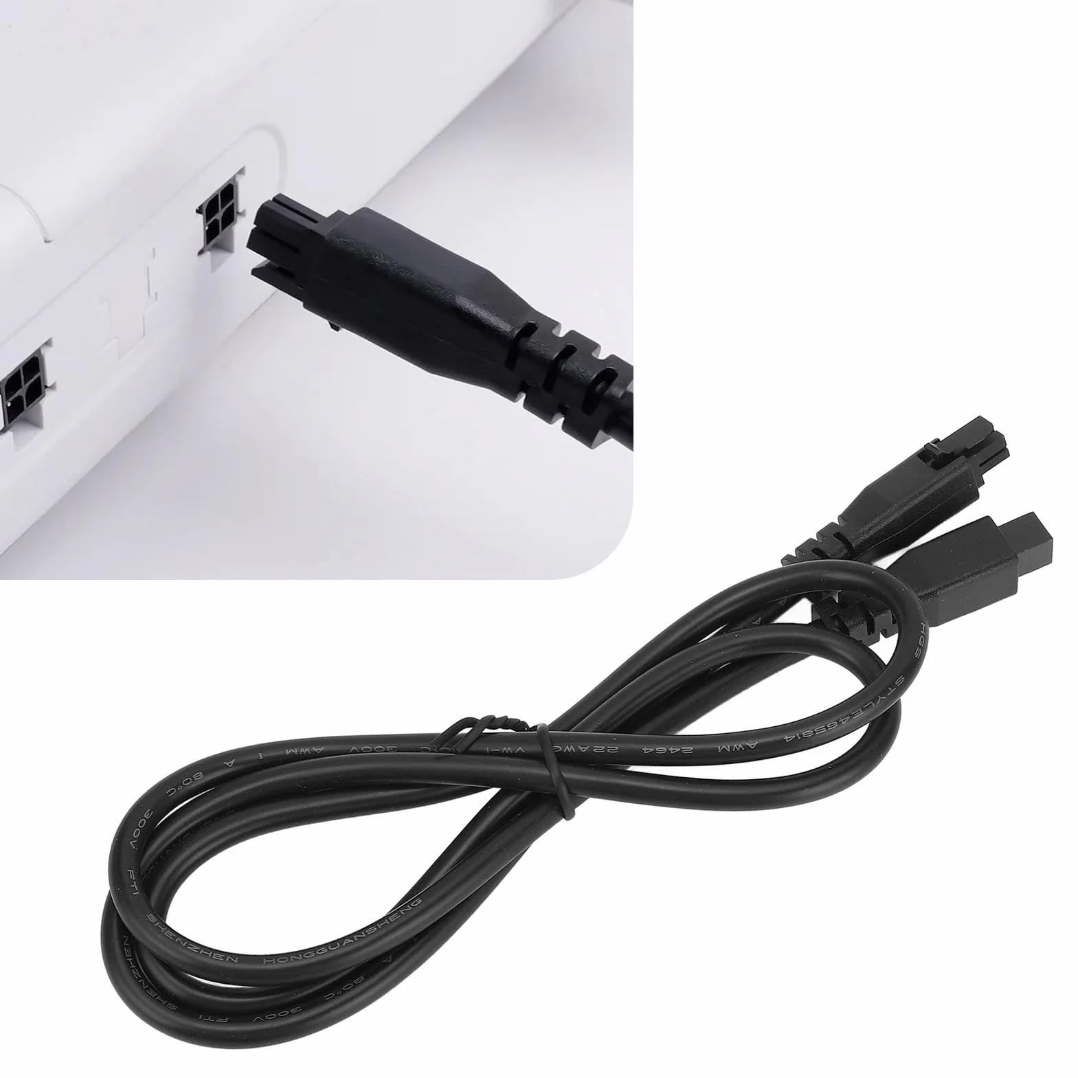 AMS Lite 4-pinowy Kabel Zasilający Procesora 22AWG Przedłużacz z Męskiego na Żeńskie 1M