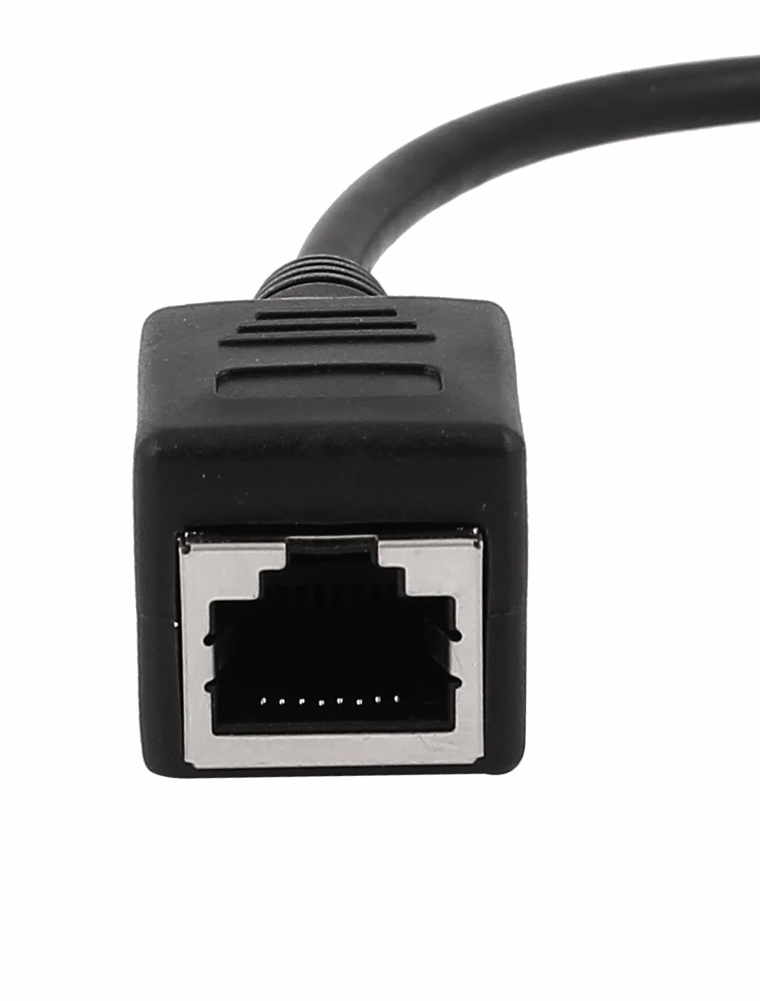 Uxcell a15062500ux0191 2 szt. Ethernet Lan męski na żeński kabel sieciowy RJ45 przedłużacz kabel 30 cm długości (opakowanie 2)