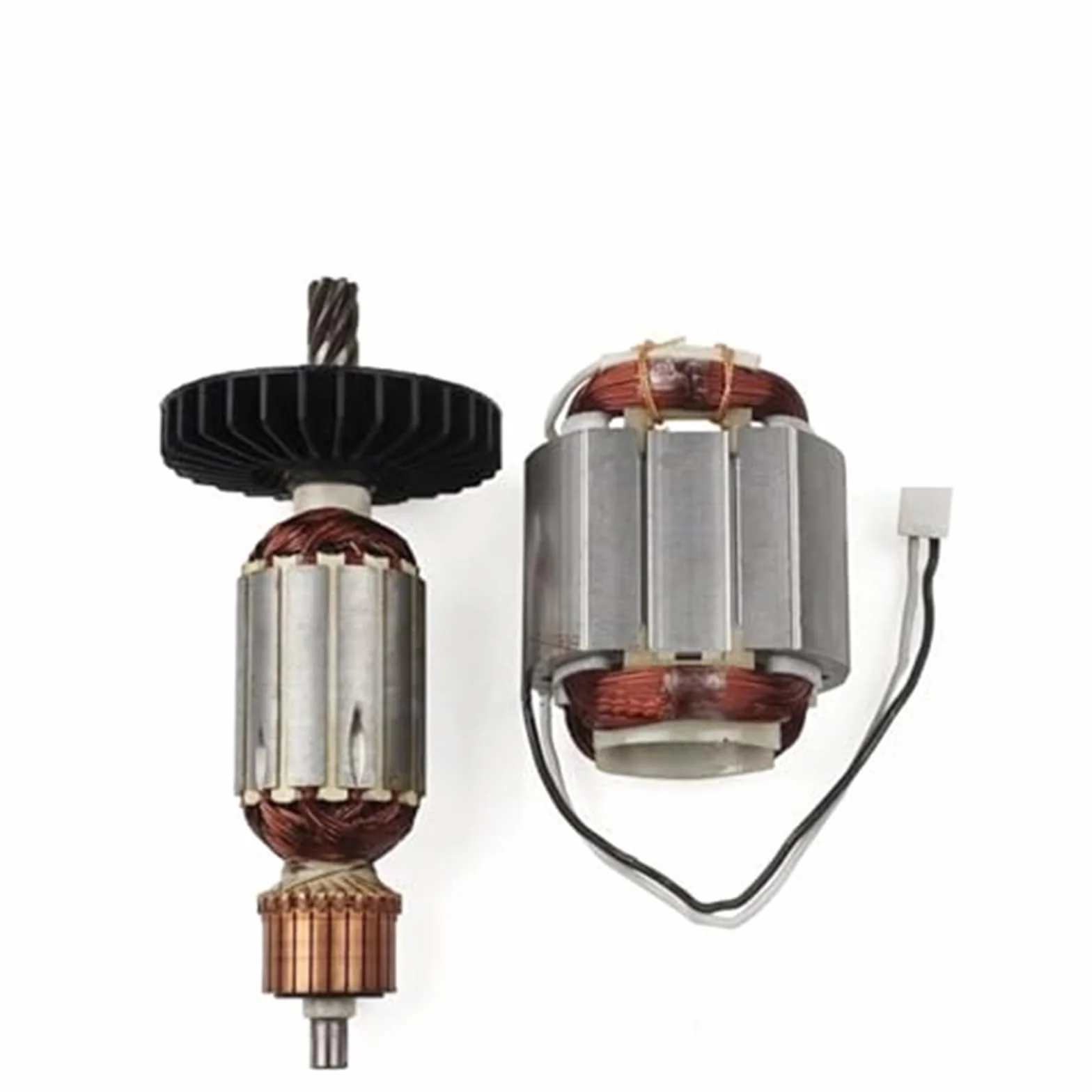 220-240V akcesoria do twornika wirnika HR2810, do makita, HR2810 młotek wirnik wirnika kotwica wymiana cewki stojana Wirnik silnika(BLACK With Bearing)