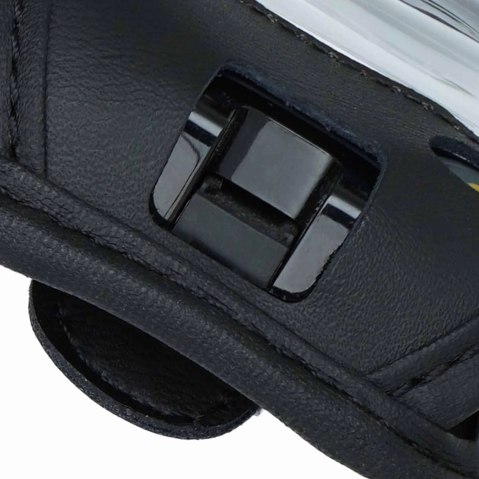 caseroxx Skórzane etui z klipsem do paska do Freestyle Libre 1/2 / Insulinx / 14 Day wykonane z prawdziwej skóry, pokrowiec na telefon komórkowy w kolorze czarnym